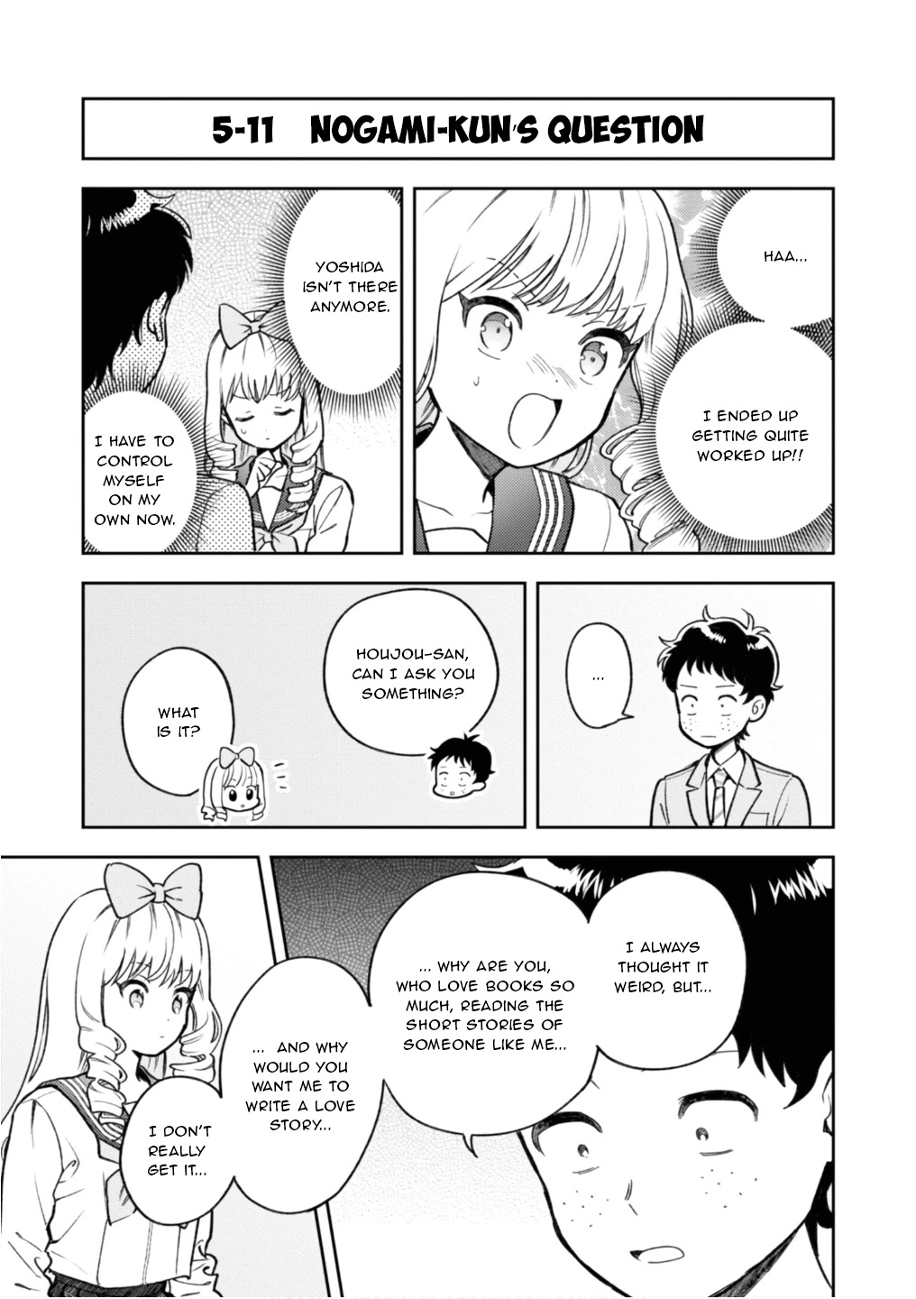 Houjou Urara no renai shousetsu o kaki nasai! Chapter 5.2 page 7 - Chapter 5.2