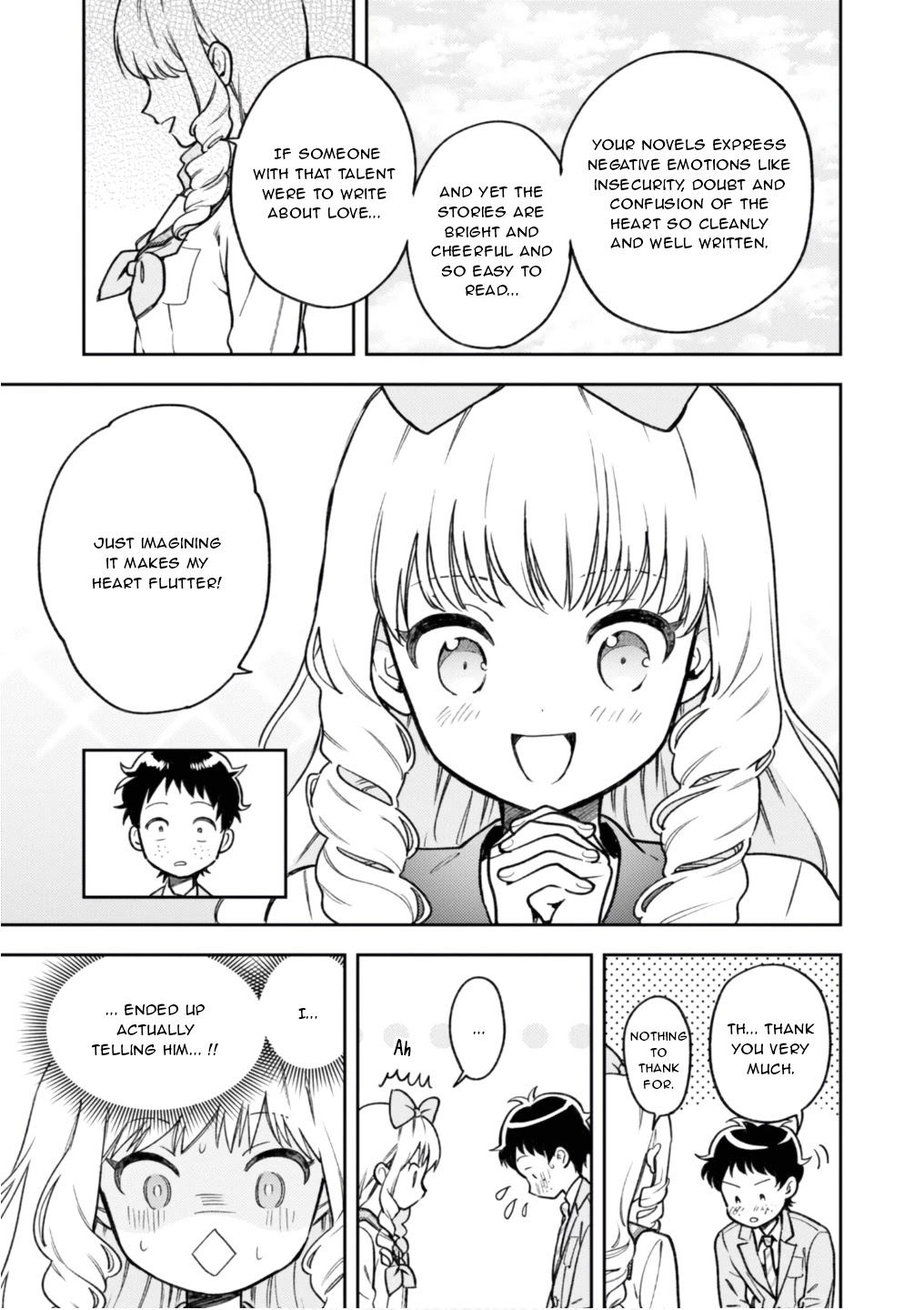 Houjou Urara no renai shousetsu o kaki nasai! Chapter 5.2 page 9 - Chapter 5.2
