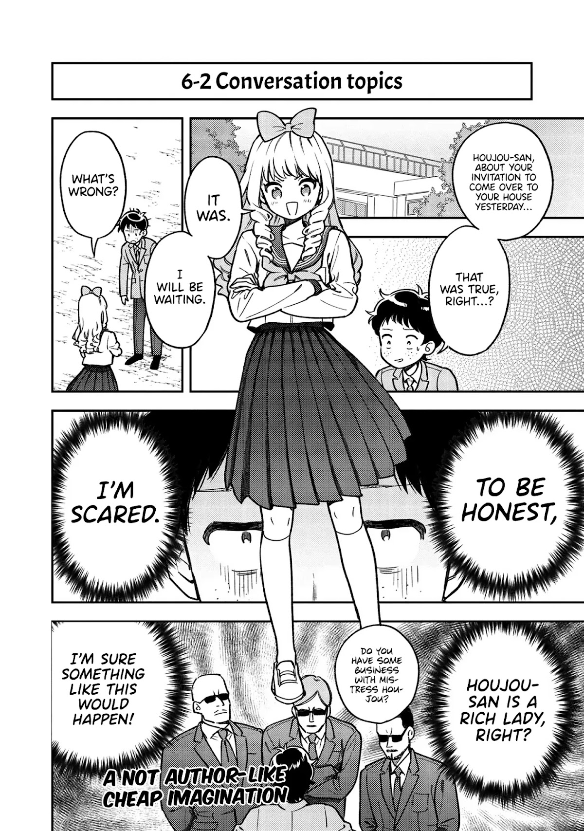 Houjou Urara no renai shousetsu o kaki nasai! Chapter 6 page 7 - Chapter 6