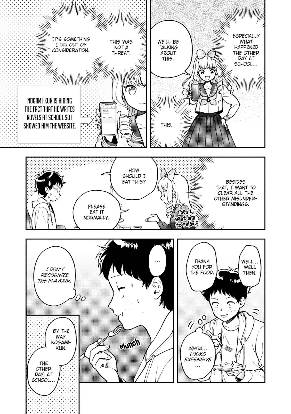Houjou Urara no renai shousetsu o kaki nasai! Chapter 7 page 11 - Chapter 7
