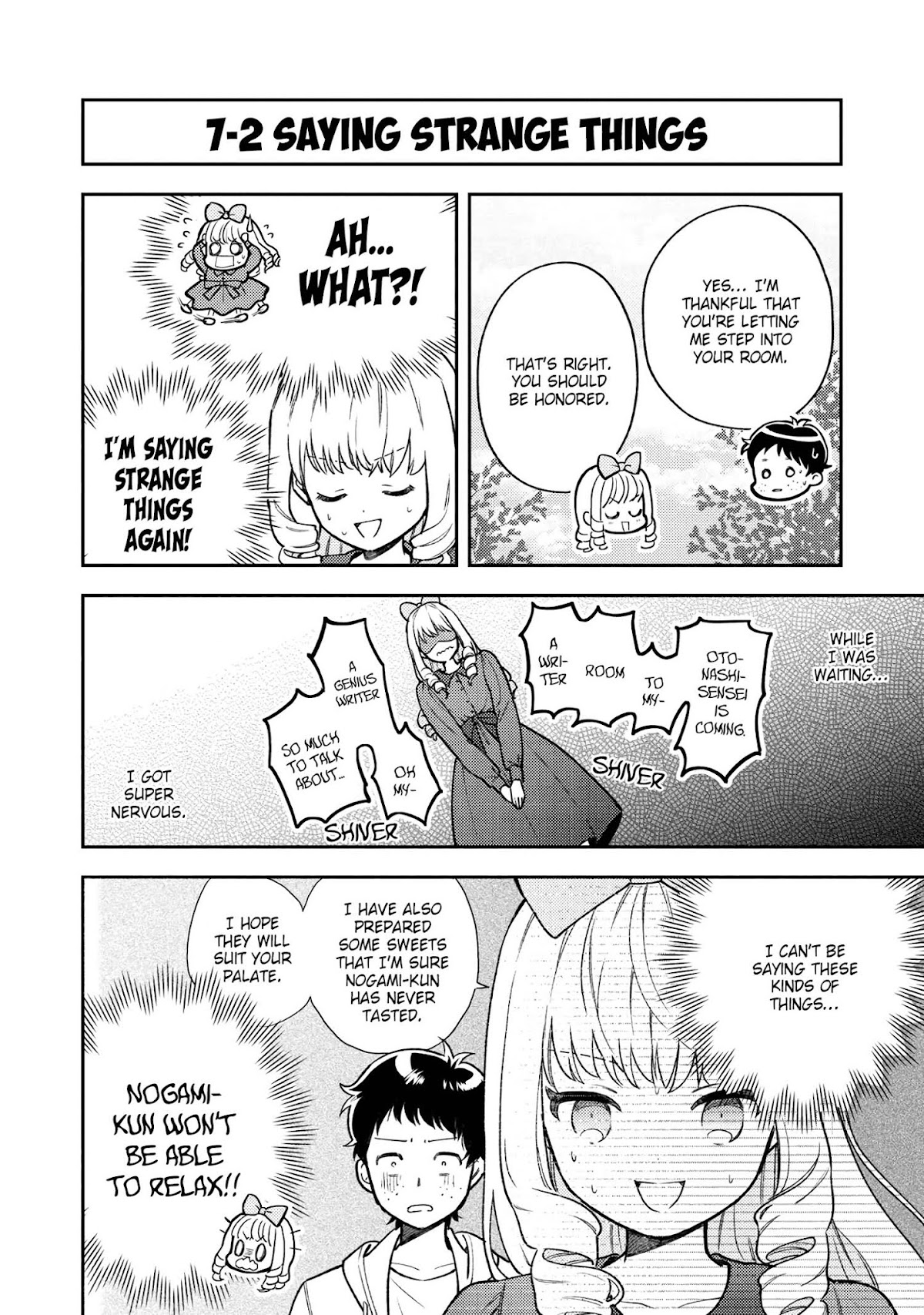 Houjou Urara no renai shousetsu o kaki nasai! Chapter 7 page 4 - Chapter 7