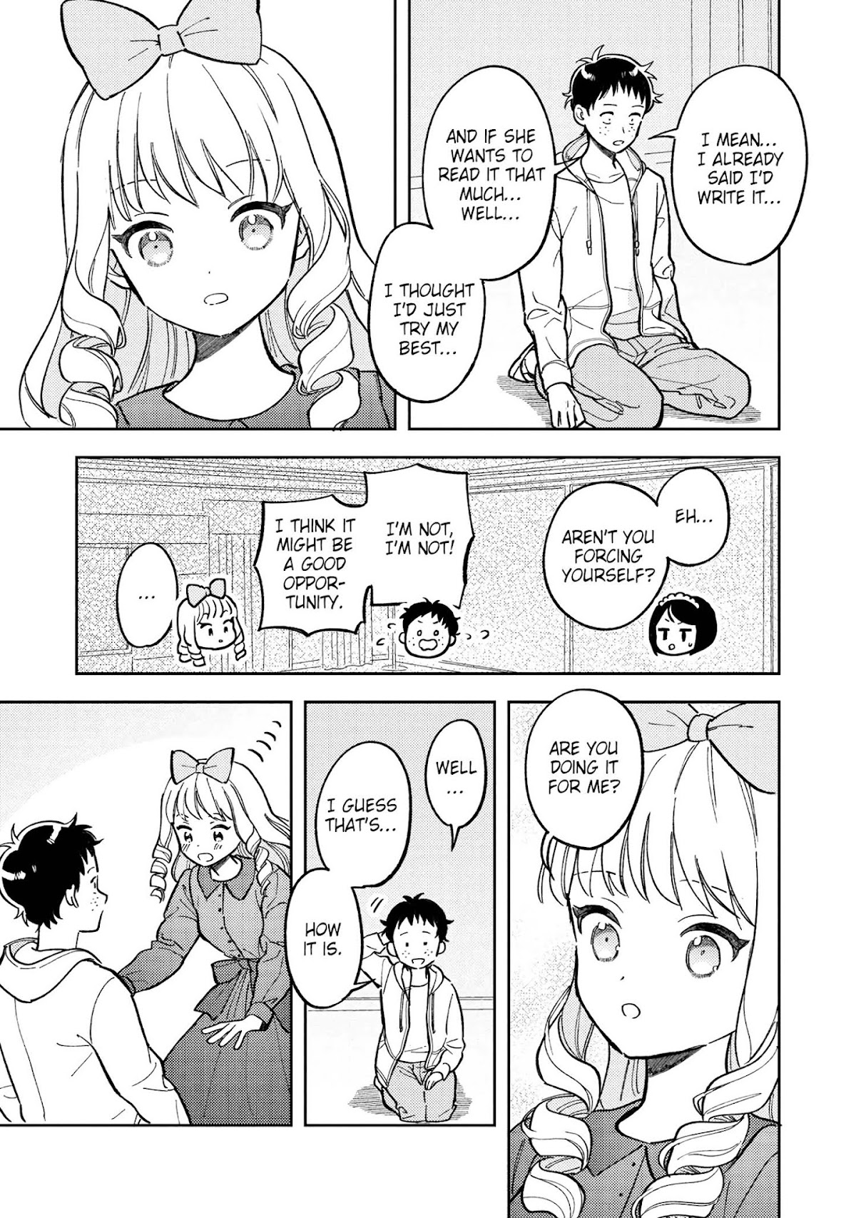 Houjou Urara no renai shousetsu o kaki nasai! Chapter 8 page 13 - Chapter 8