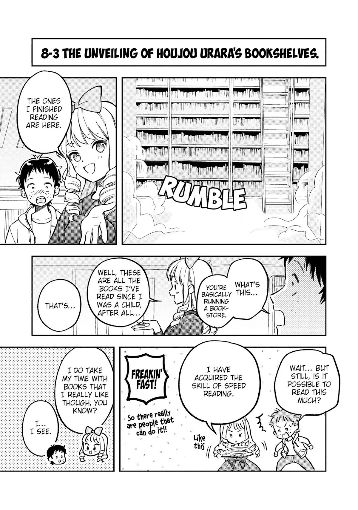 Houjou Urara no renai shousetsu o kaki nasai! Chapter 8 page 17 - Chapter 8