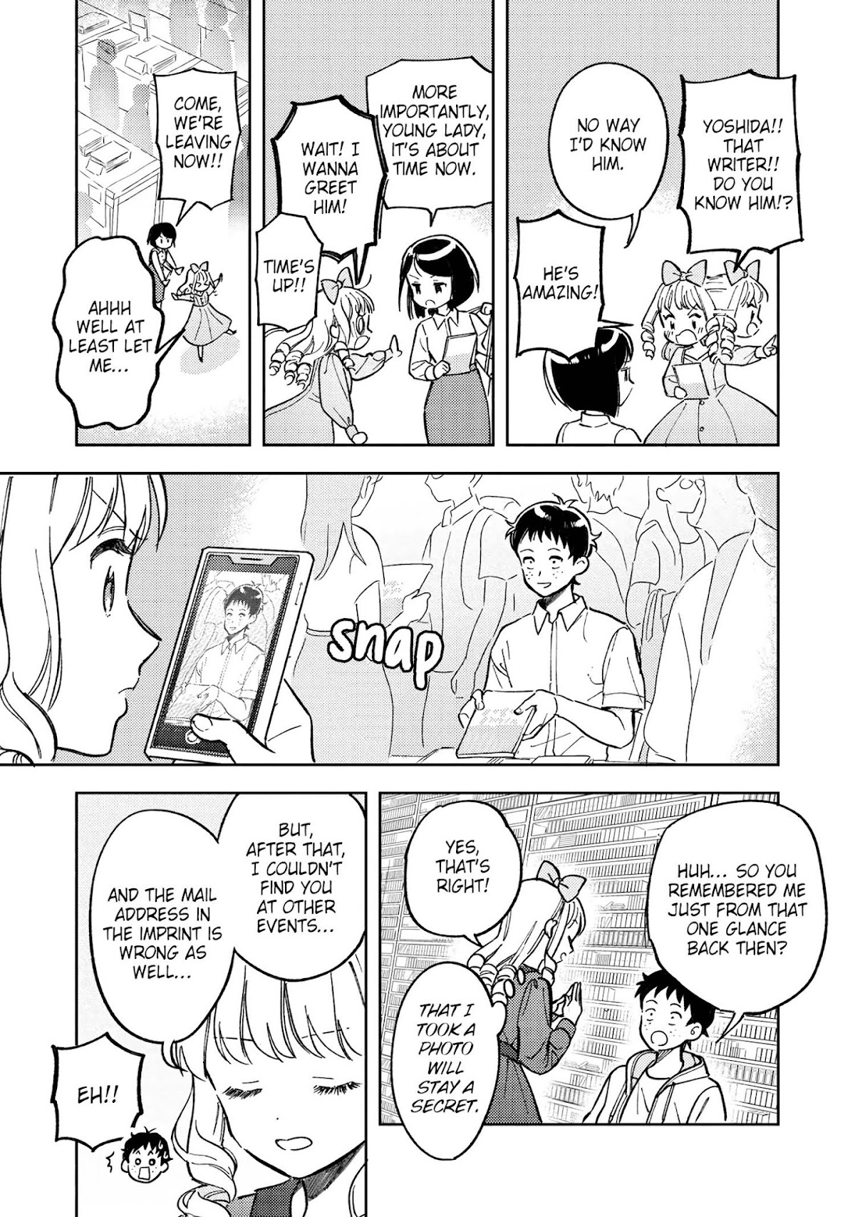 Houjou Urara no renai shousetsu o kaki nasai! Chapter 8 page 23 - Chapter 8