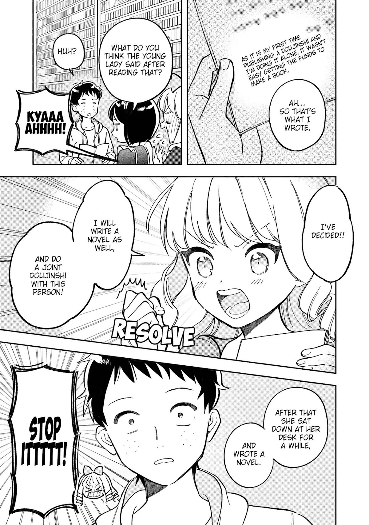 Houjou Urara no renai shousetsu o kaki nasai! Chapter 8 page 27 - Chapter 8
