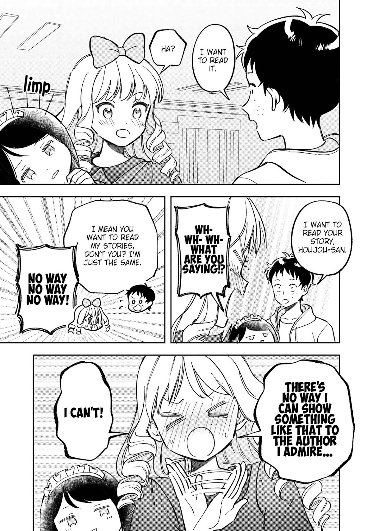 Houjou Urara no renai shousetsu o kaki nasai! Chapter 8 page 29 - Chapter 8