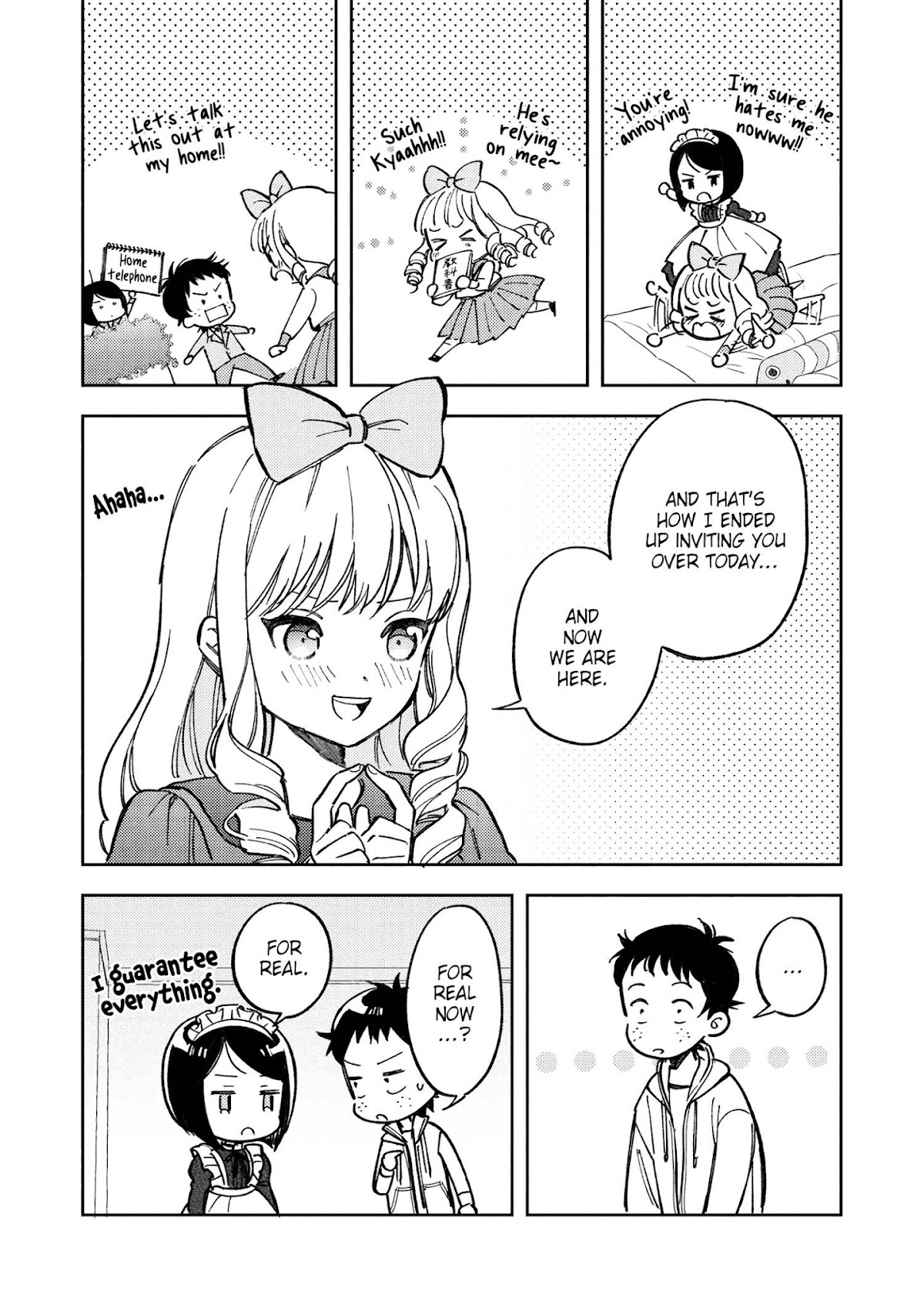 Houjou Urara no renai shousetsu o kaki nasai! Chapter 8 page 3 - Chapter 8