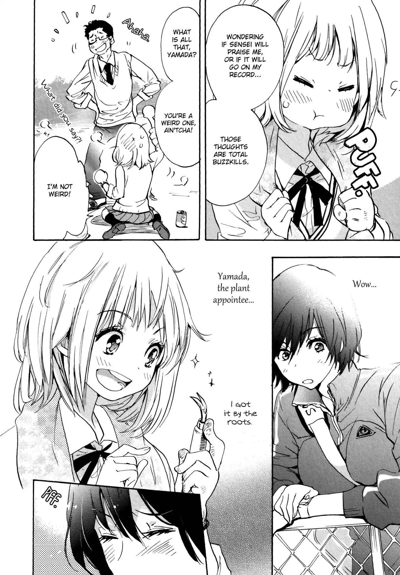 Houkago! (Anthology) Chapter 1.11 page 16 - Vol.1 Chapter 11: Plant Appointee and Kase-san (Hiromi Takashima)