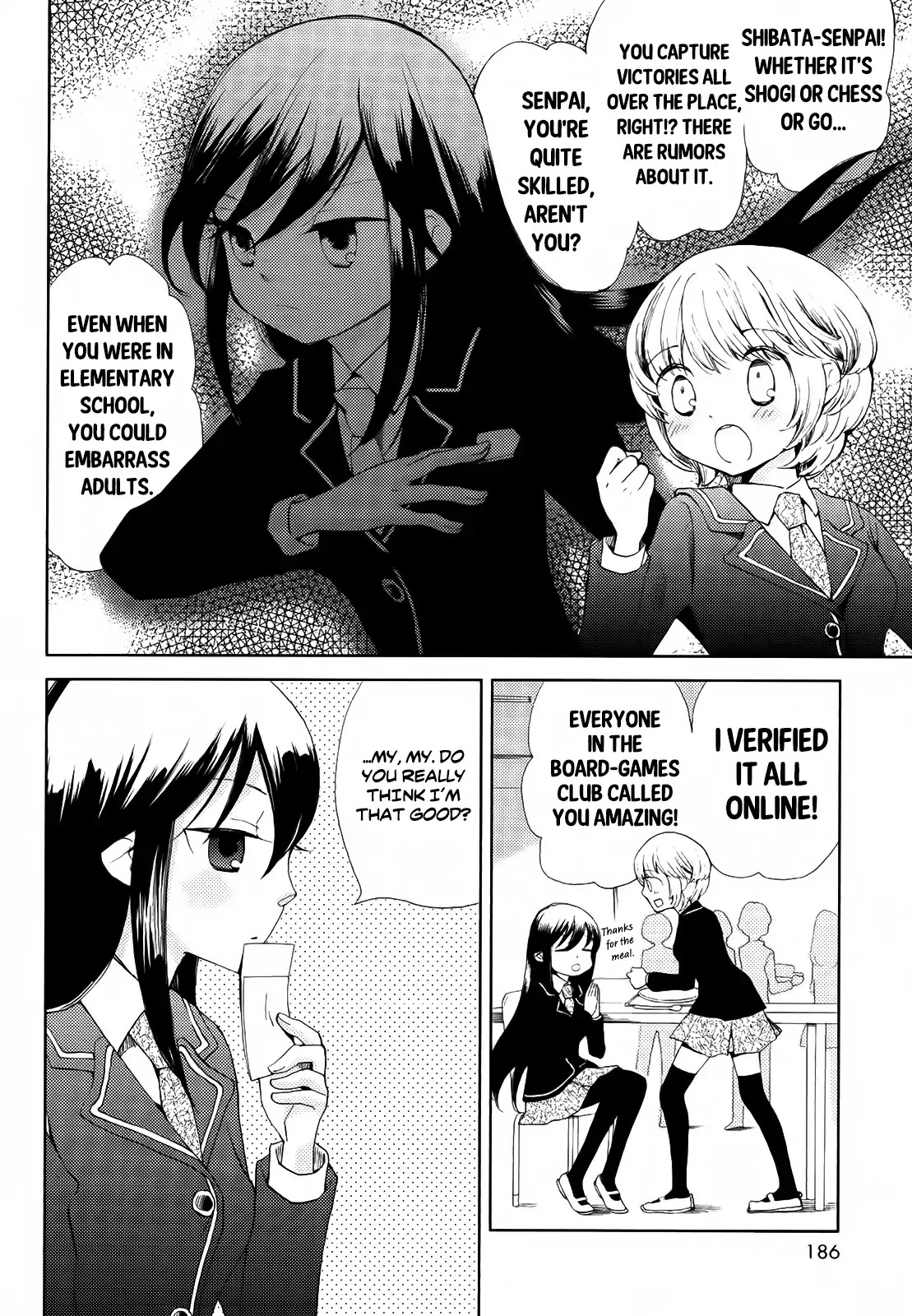 Houkago! (Anthology) Chapter 1.2 page 6 - Vol.1 Chapter 2: The All-Girls Mahjong Club in Action! (Hakamada Mera)