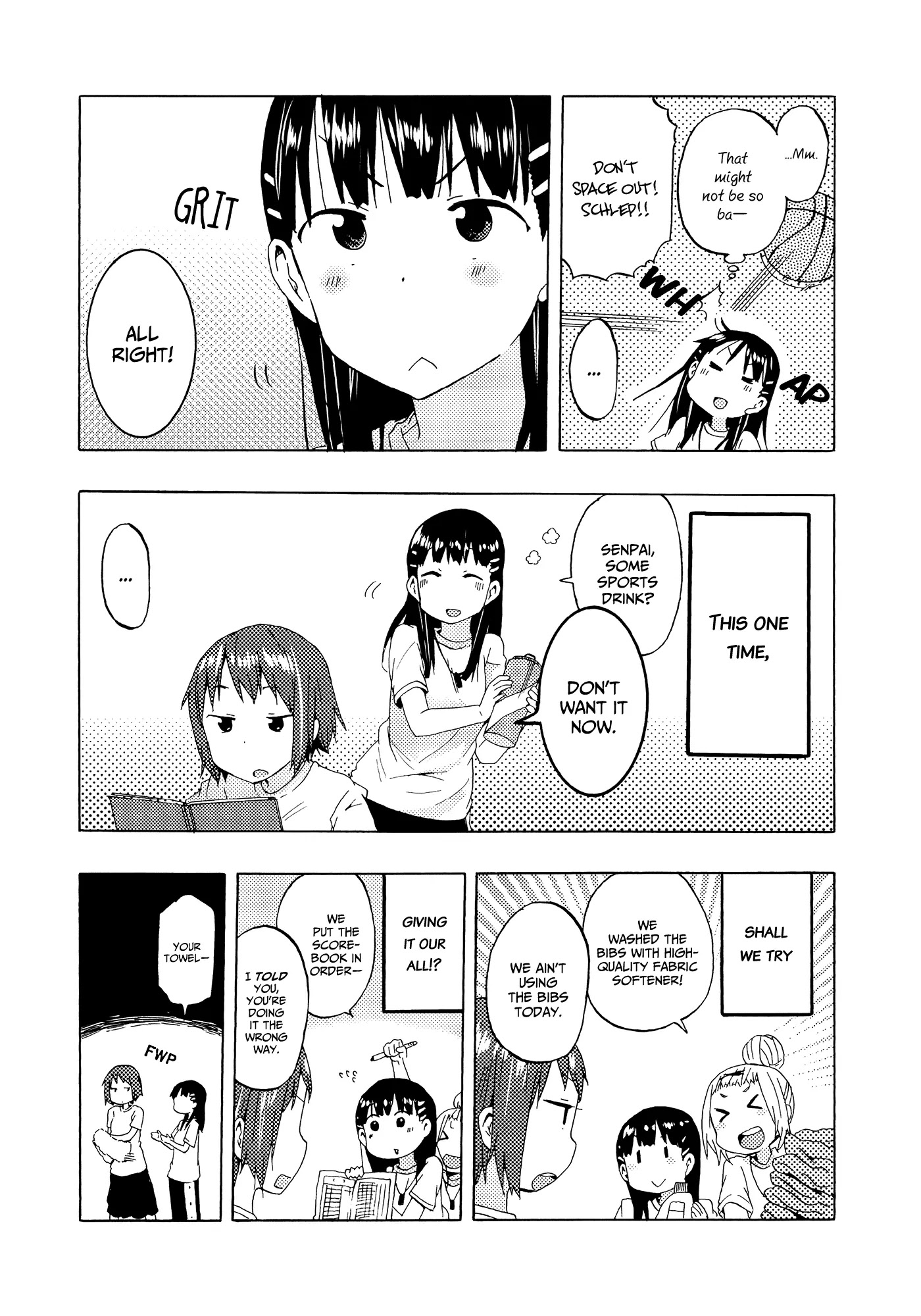 Houkago! (Anthology) Chapter 1.3 page 14 - Vol.1 Chapter 3: A Manager's Job (Kumichou)