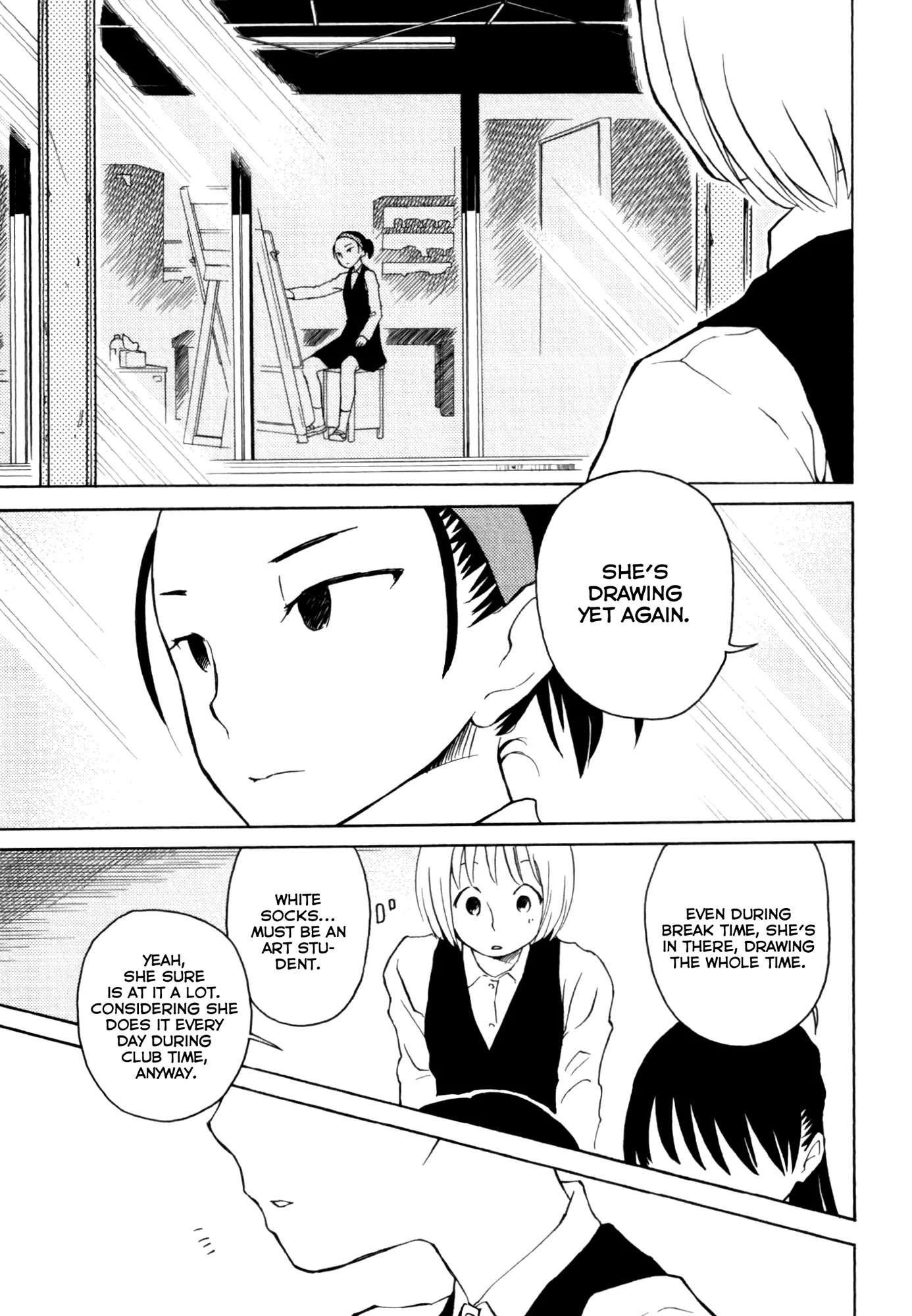 Houkago! (Anthology) Chapter 1.4 page 5 - Vol.1 Chapter 4: Drumcan Hyakkei: 100 Famous Views of a Drum Can (Yoshidamaru Yuu)