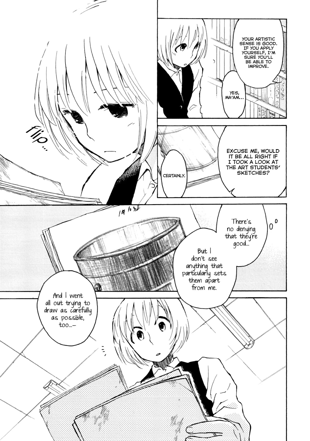 Houkago! (Anthology) Chapter 1.4 page 7 - Vol.1 Chapter 4: Drumcan Hyakkei: 100 Famous Views of a Drum Can (Yoshidamaru Yuu)