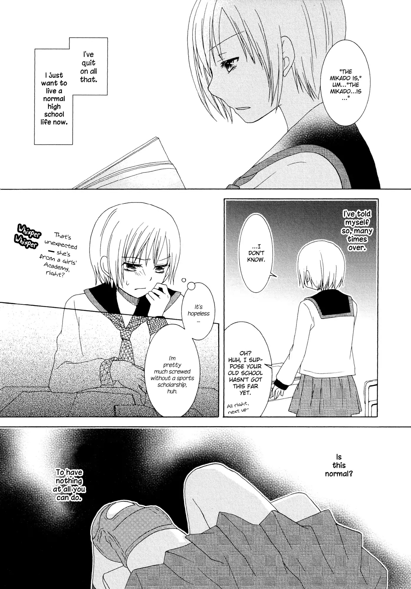 Houkago! (Anthology) Chapter 1.6 page 10 - Vol.1 Chapter 6: Bruise-Covered Angel (Tamaki Ohjima)