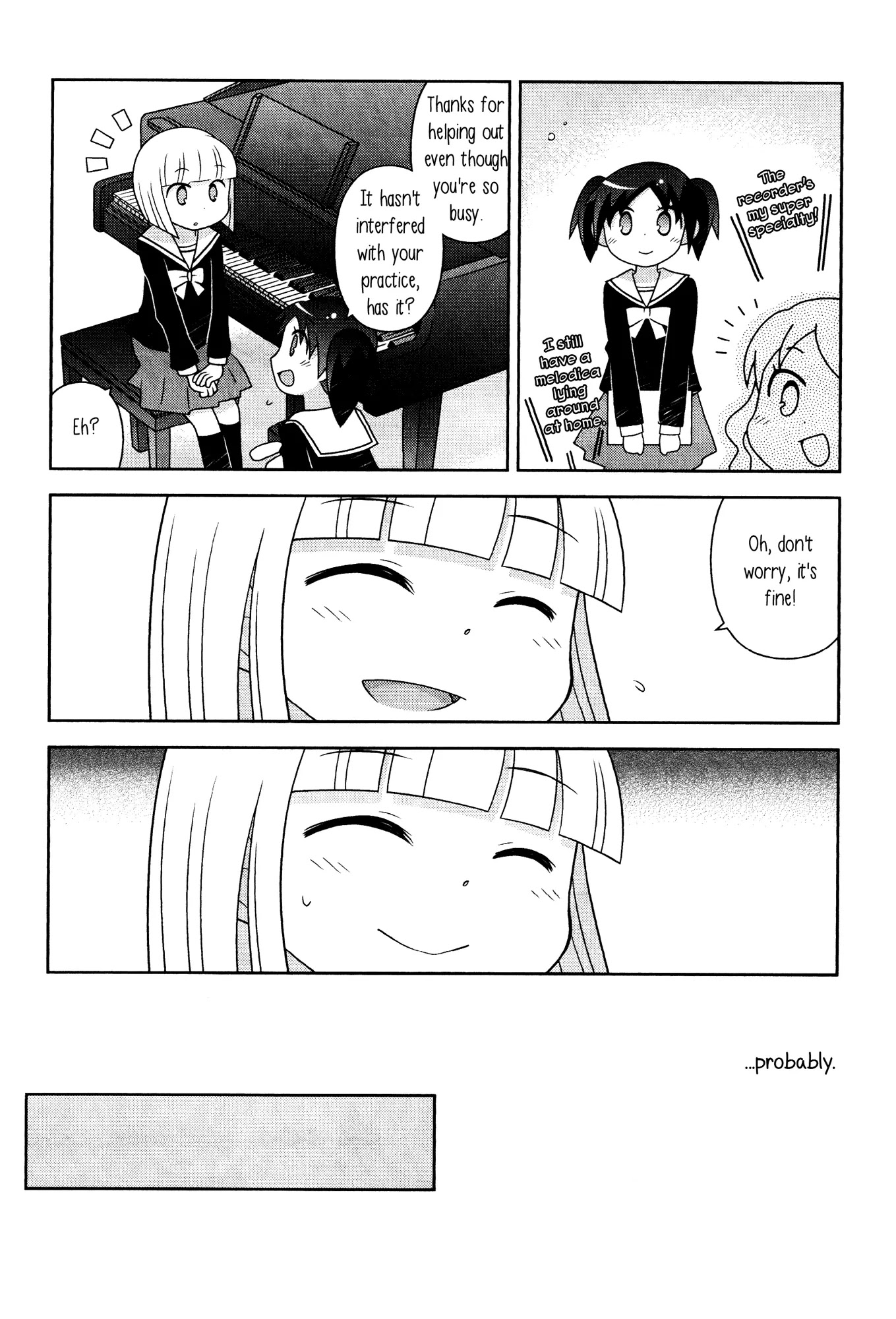 Houkago! (Anthology) Chapter 1.7 page 16 - Vol.1 Chapter 7: Fingertip Skip (Fukasaku Emi)