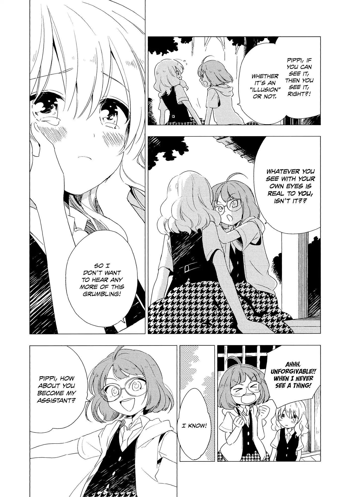 Houkago! (Anthology) Chapter 2.1 page 10 - Vol.2 Chapter 1: The Azure Bird and Spring Wind (Yurihara Aki)