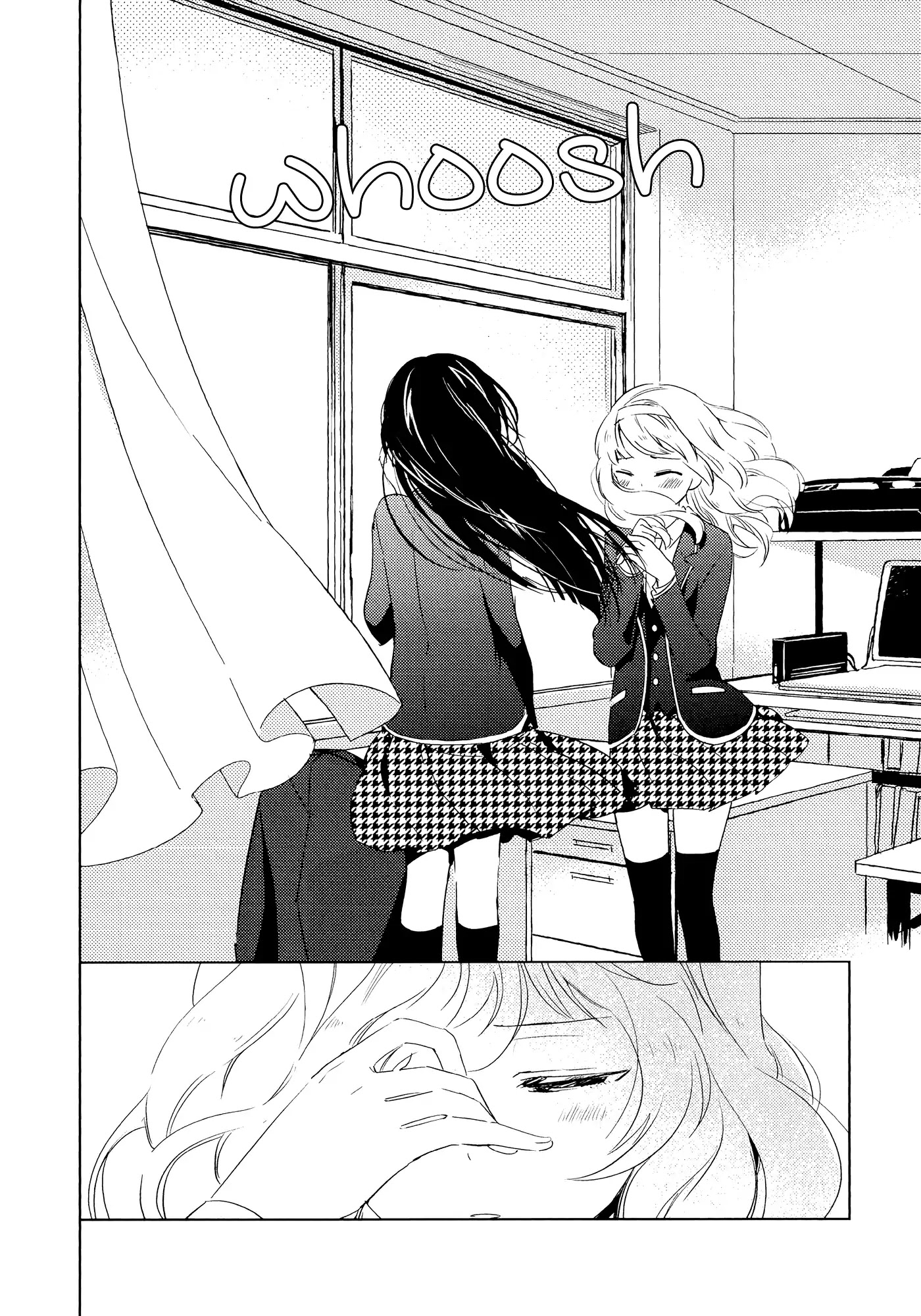 Houkago! (Anthology) Chapter 2.1 page 12 - Vol.2 Chapter 1: The Azure Bird and Spring Wind (Yurihara Aki)