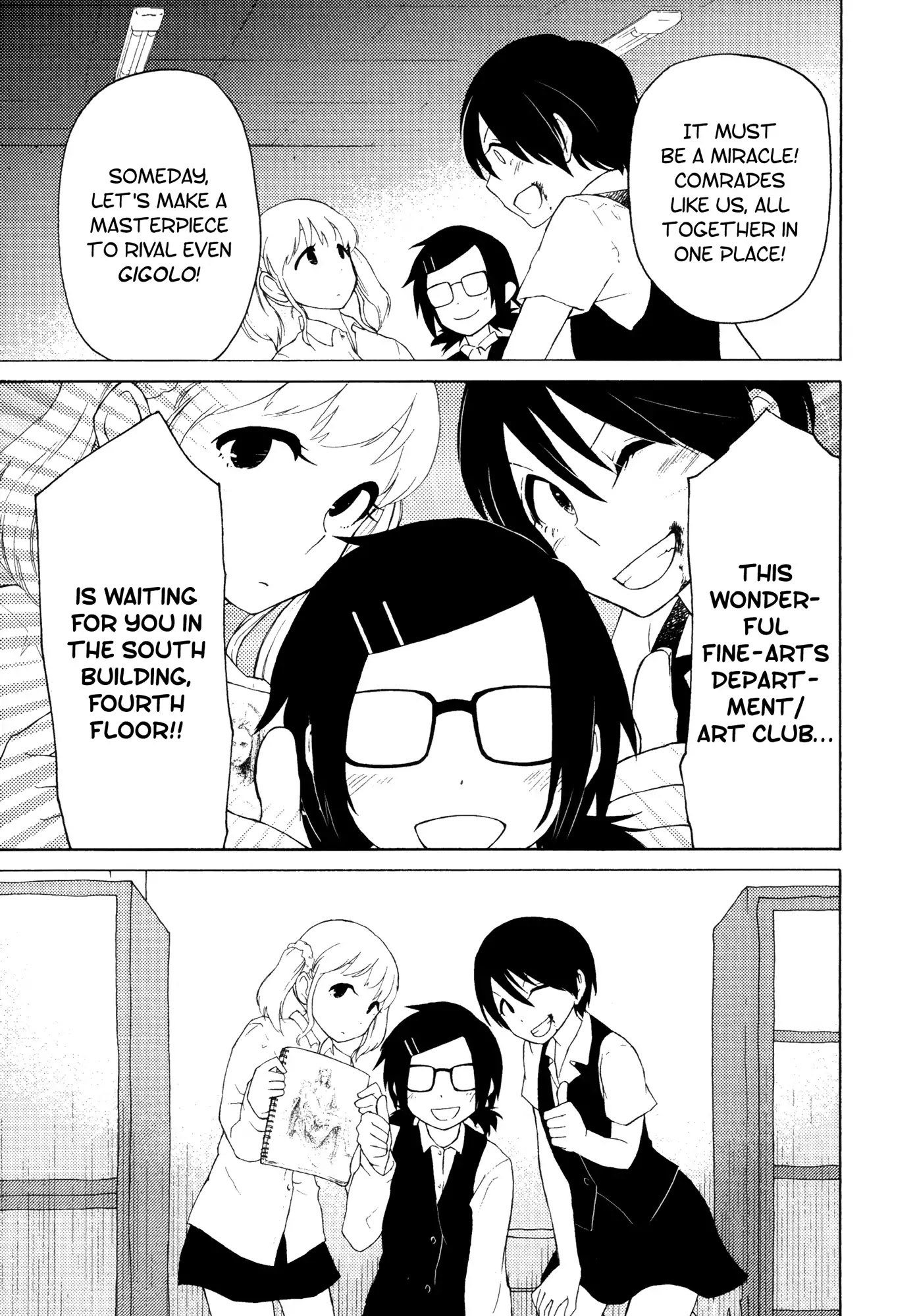 Houkago! (Anthology) Chapter 2.4 page 26 - Vol.2 Chapter 4: Pieta: Cadmium-Red Tears (Yoshidamaru Yuu)