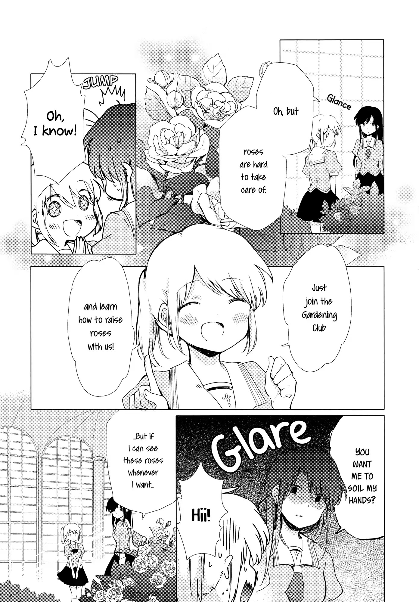 Houkago! (Anthology) Chapter 2.5 page 18 - Vol.2 Chapter 5: White Lily and Spring Aster (Hachi Itou)