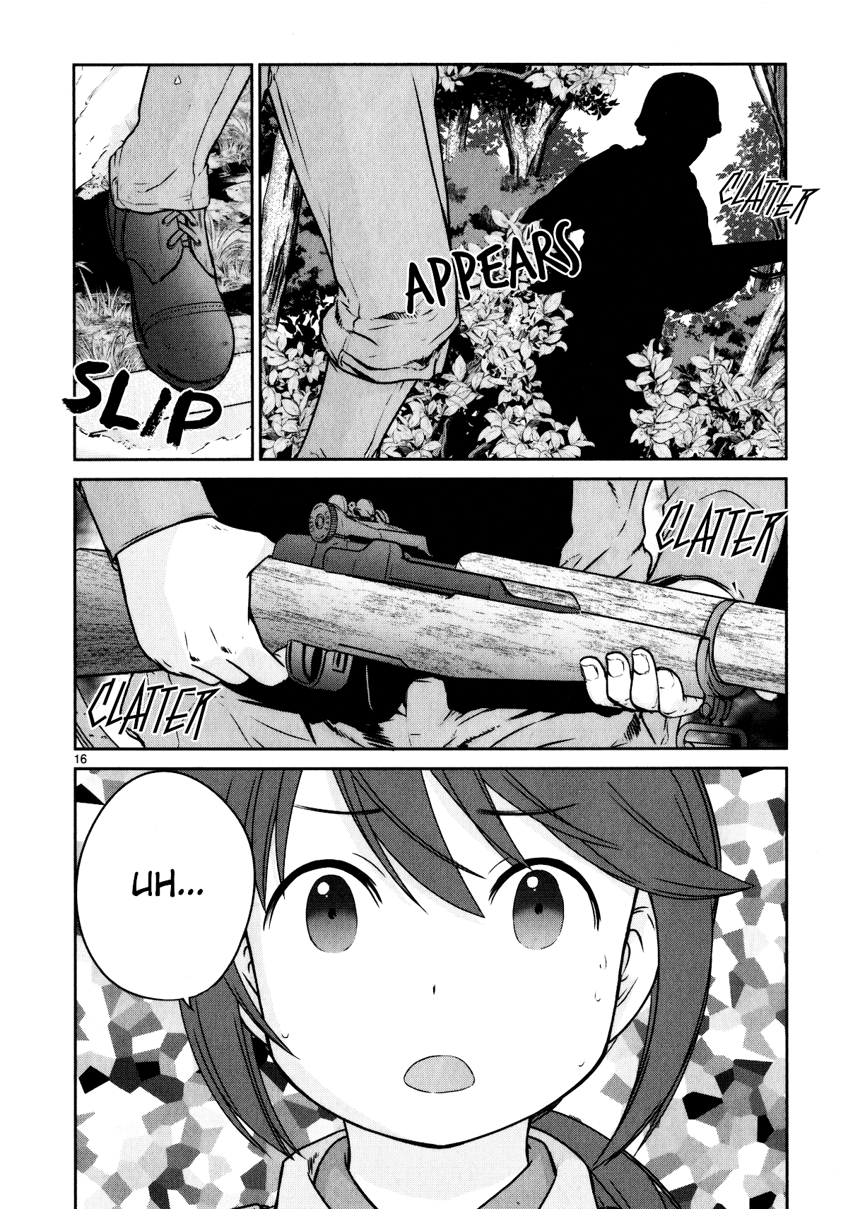Houkago Assault Girls Chapter 10 page 16 - Chapter 10: The Mysterious Soldiers! Wait for Reinforcements!