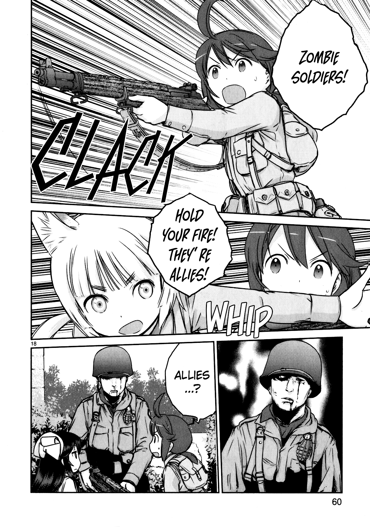Houkago Assault Girls Chapter 10 page 18 - Chapter 10: The Mysterious Soldiers! Wait for Reinforcements!