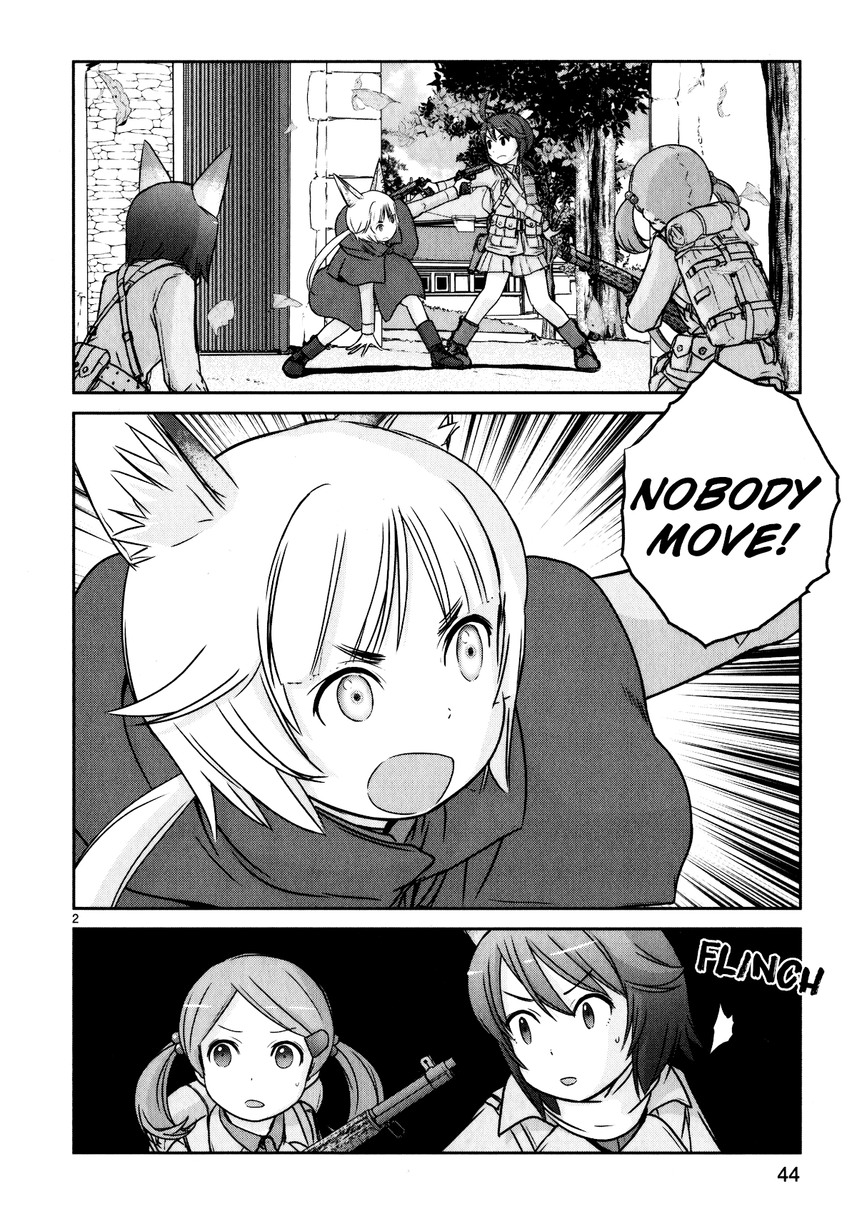 Houkago Assault Girls Chapter 10 page 2 - Chapter 10: The Mysterious Soldiers! Wait for Reinforcements!