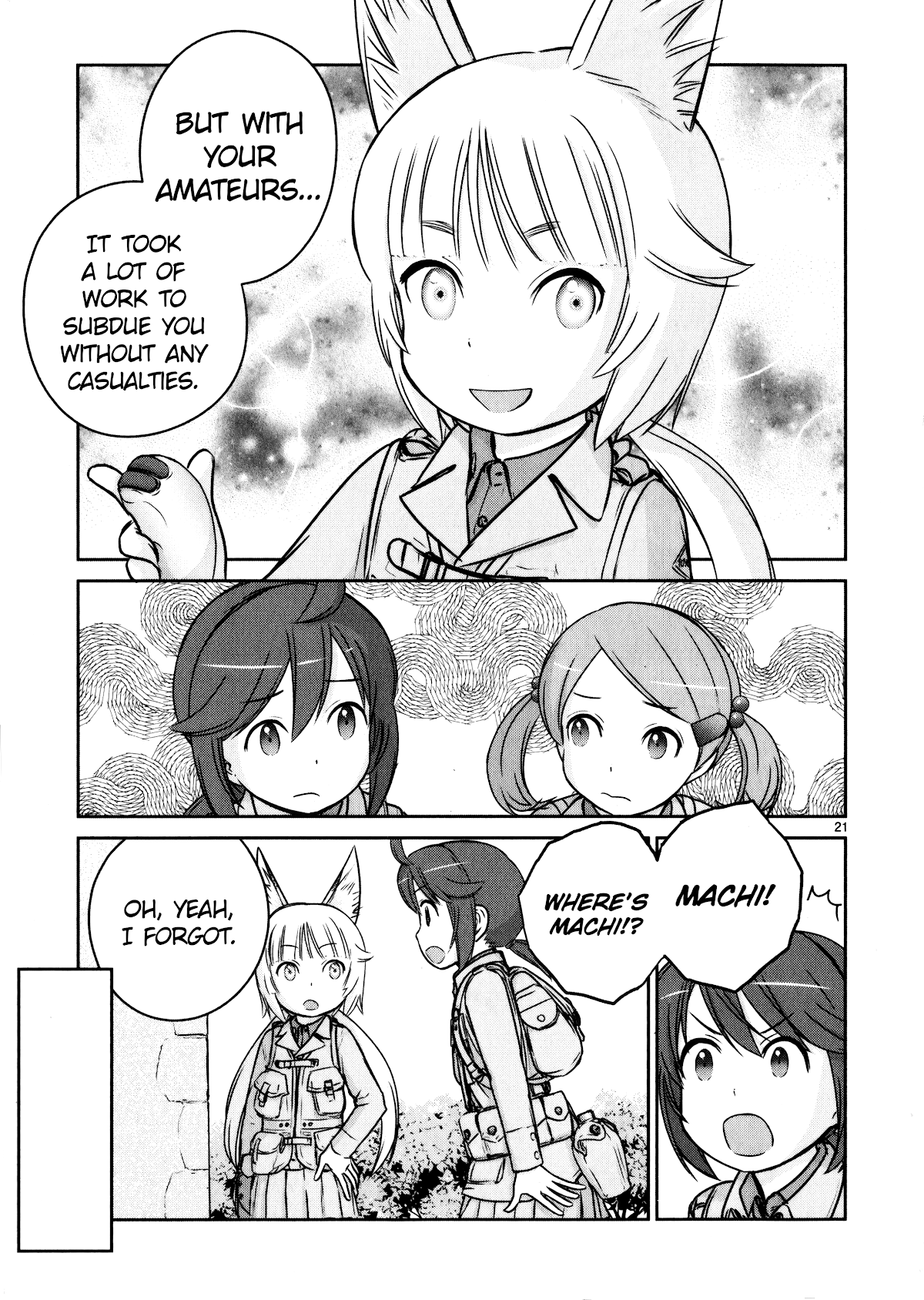 Houkago Assault Girls Chapter 10 page 21 - Chapter 10: The Mysterious Soldiers! Wait for Reinforcements!