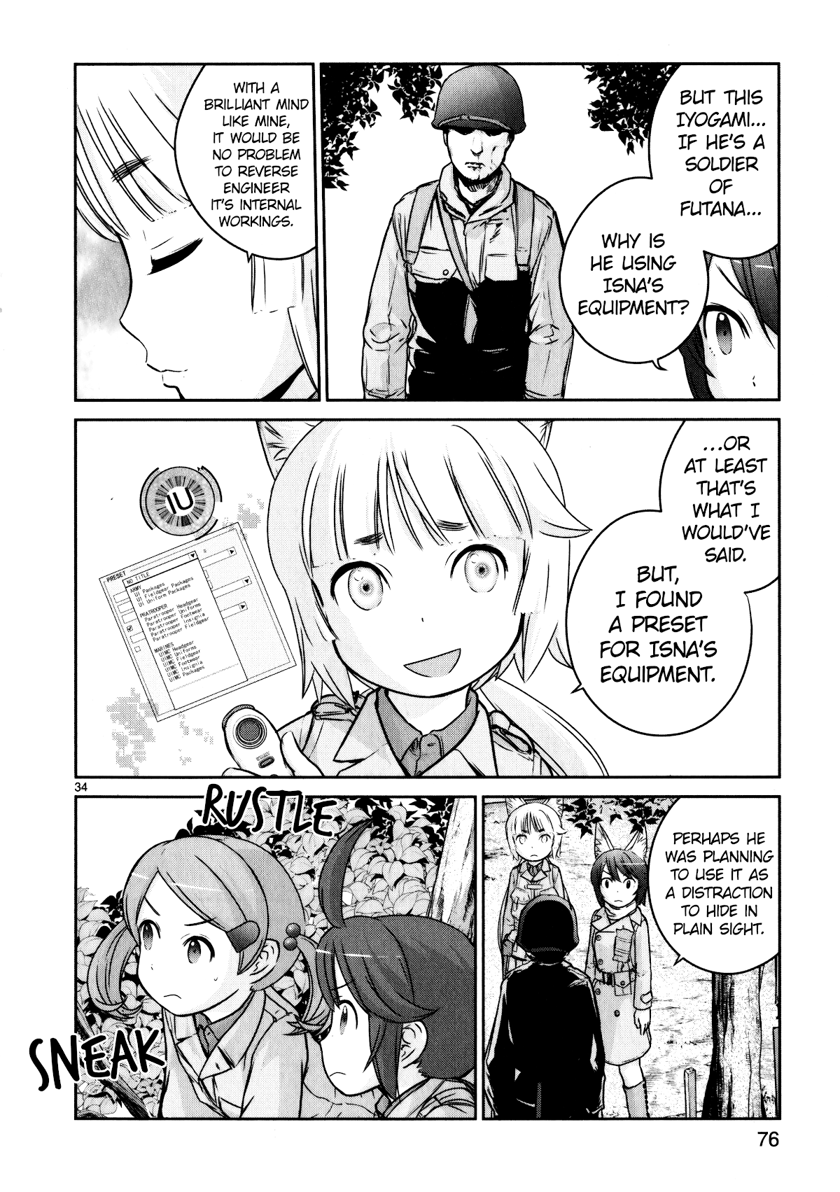 Houkago Assault Girls Chapter 10 page 34 - Chapter 10: The Mysterious Soldiers! Wait for Reinforcements!