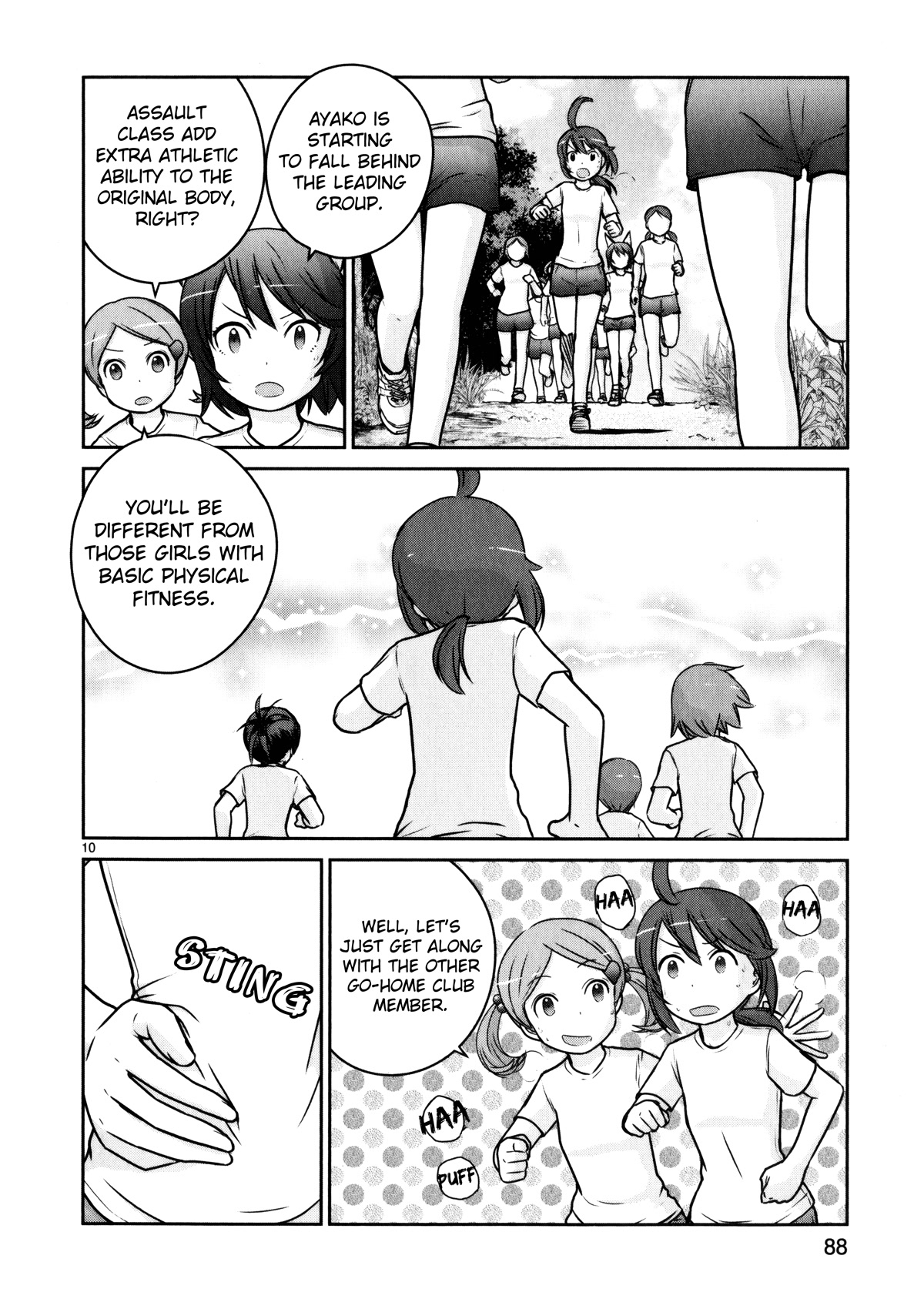 Houkago Assault Girls Chapter 11 page 10 - Chapter 11: An Isolated Squad! Keep up the Pace!