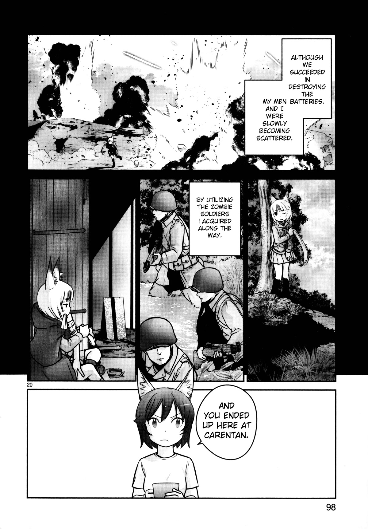Houkago Assault Girls Chapter 11 page 19 - Chapter 11: An Isolated Squad! Keep up the Pace!