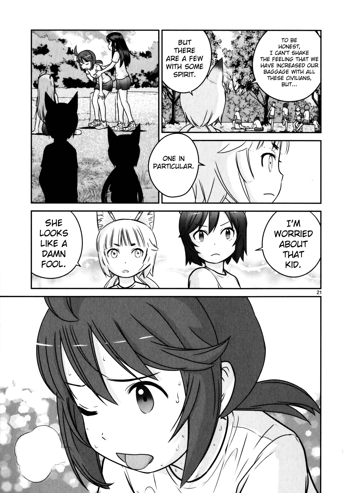 Houkago Assault Girls Chapter 11 page 20 - Chapter 11: An Isolated Squad! Keep up the Pace!