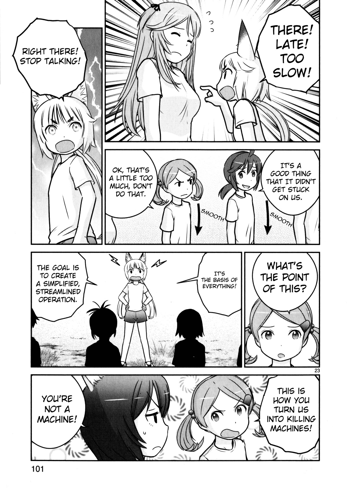 Houkago Assault Girls Chapter 11 page 22 - Chapter 11: An Isolated Squad! Keep up the Pace!