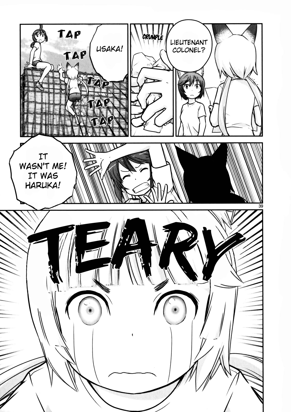 Houkago Assault Girls Chapter 11 page 38 - Chapter 11: An Isolated Squad! Keep up the Pace!