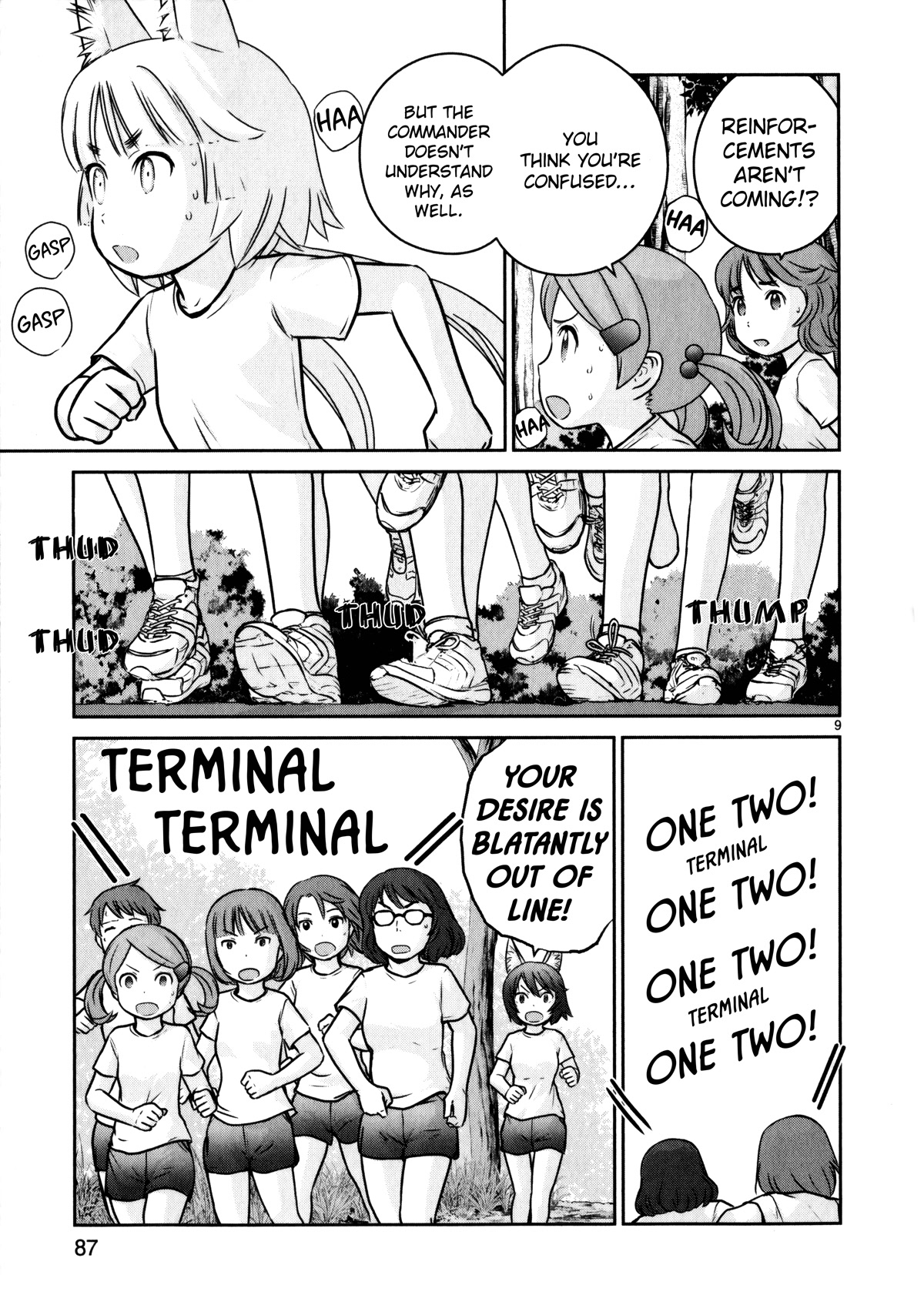 Houkago Assault Girls Chapter 11 page 9 - Chapter 11: An Isolated Squad! Keep up the Pace!