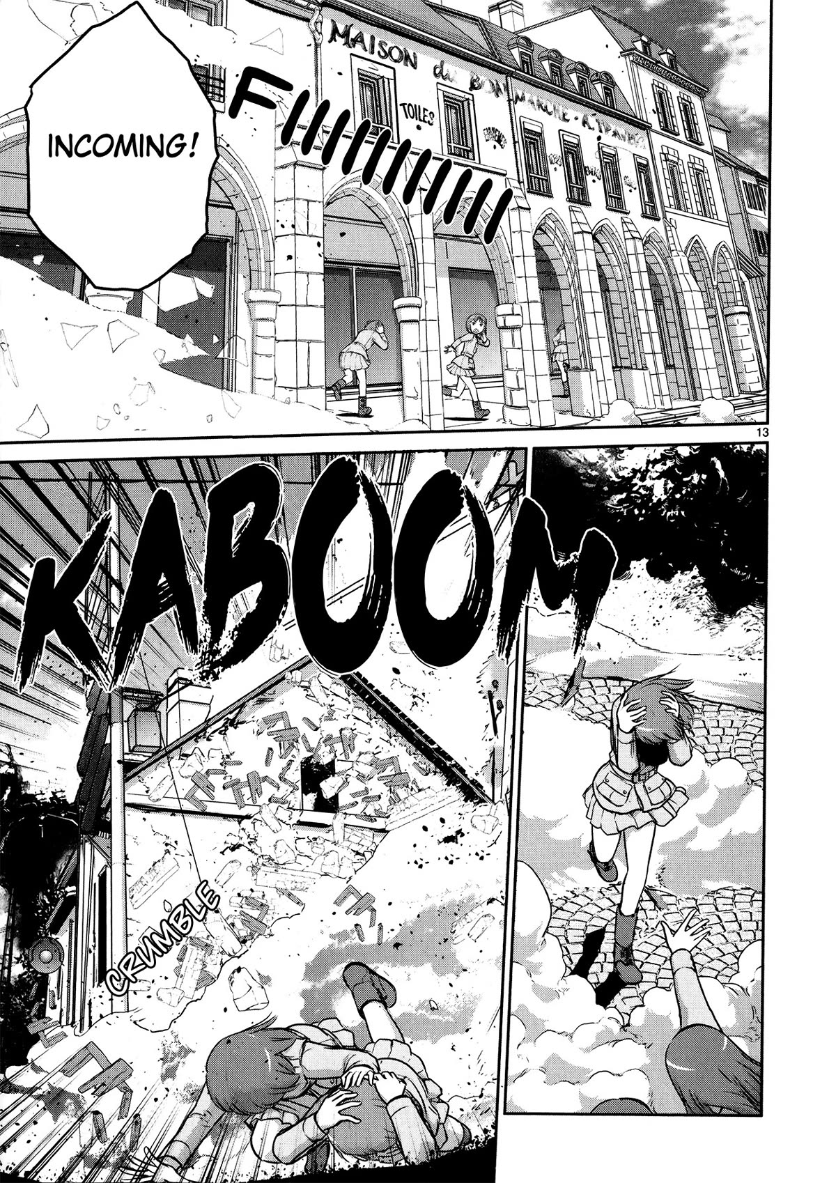 Houkago Assault Girls Chapter 12 page 13 - Chapter 12: No Way to Escape! Disrupt the Rear!