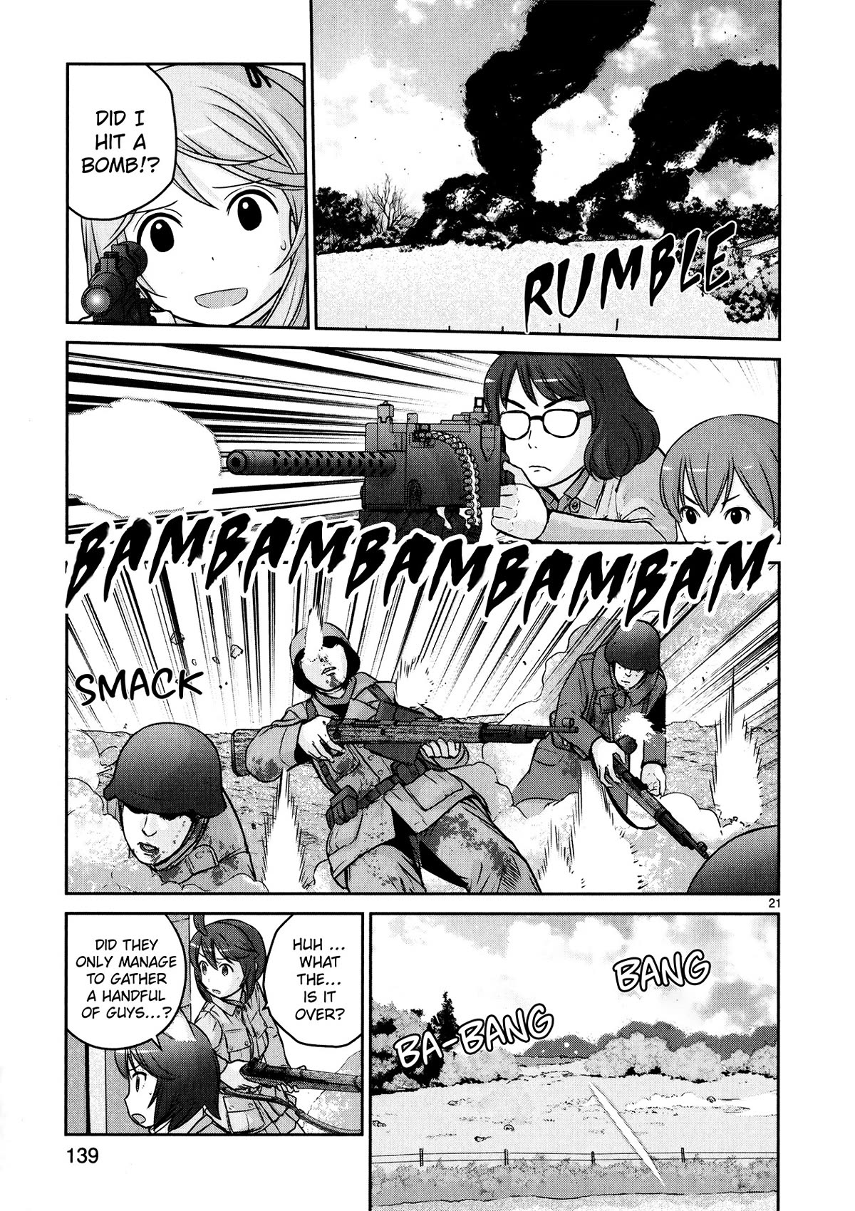 Houkago Assault Girls Chapter 12 page 21 - Chapter 12: No Way to Escape! Disrupt the Rear!