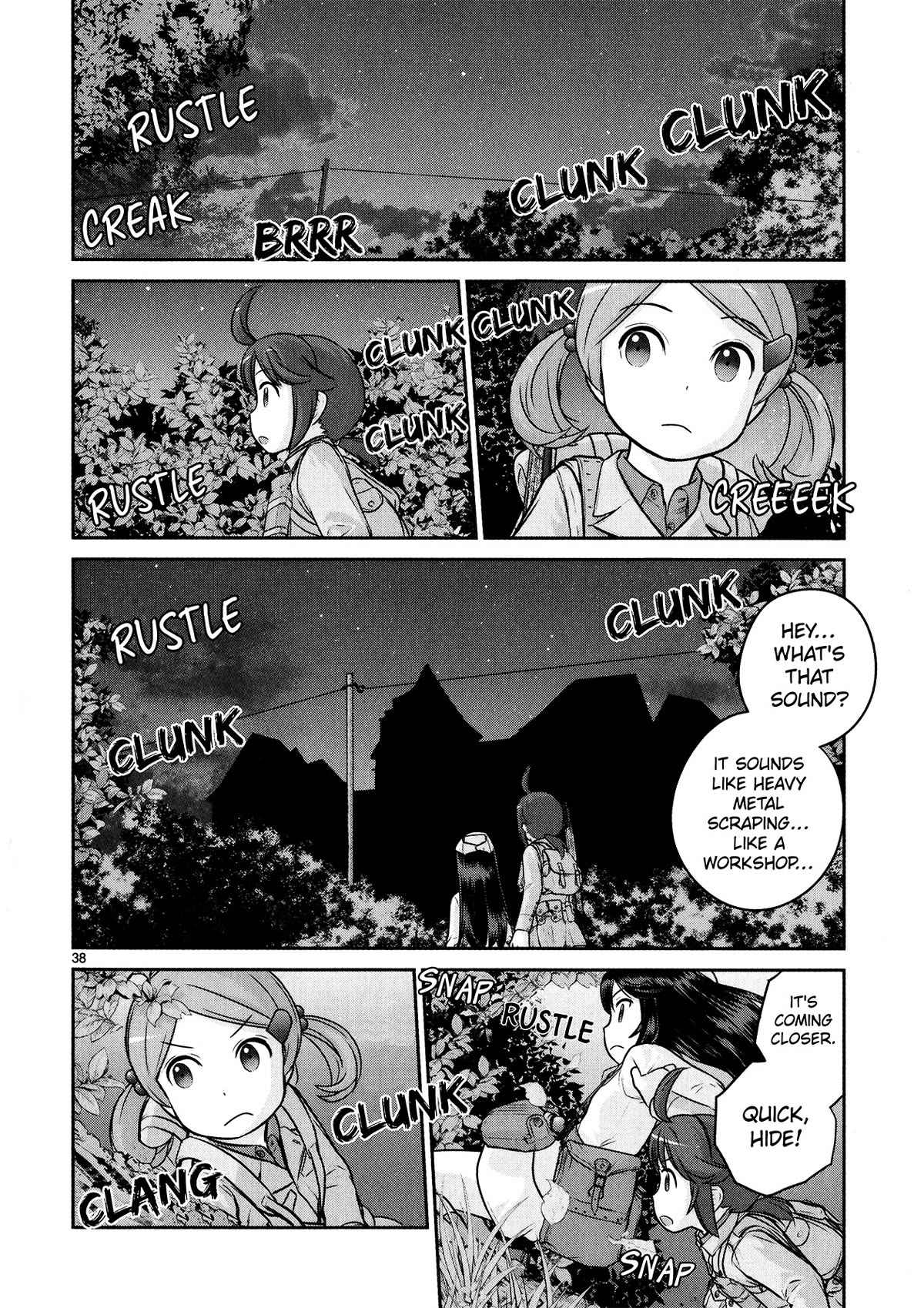 Houkago Assault Girls Chapter 12 page 38 - Chapter 12: No Way to Escape! Disrupt the Rear!