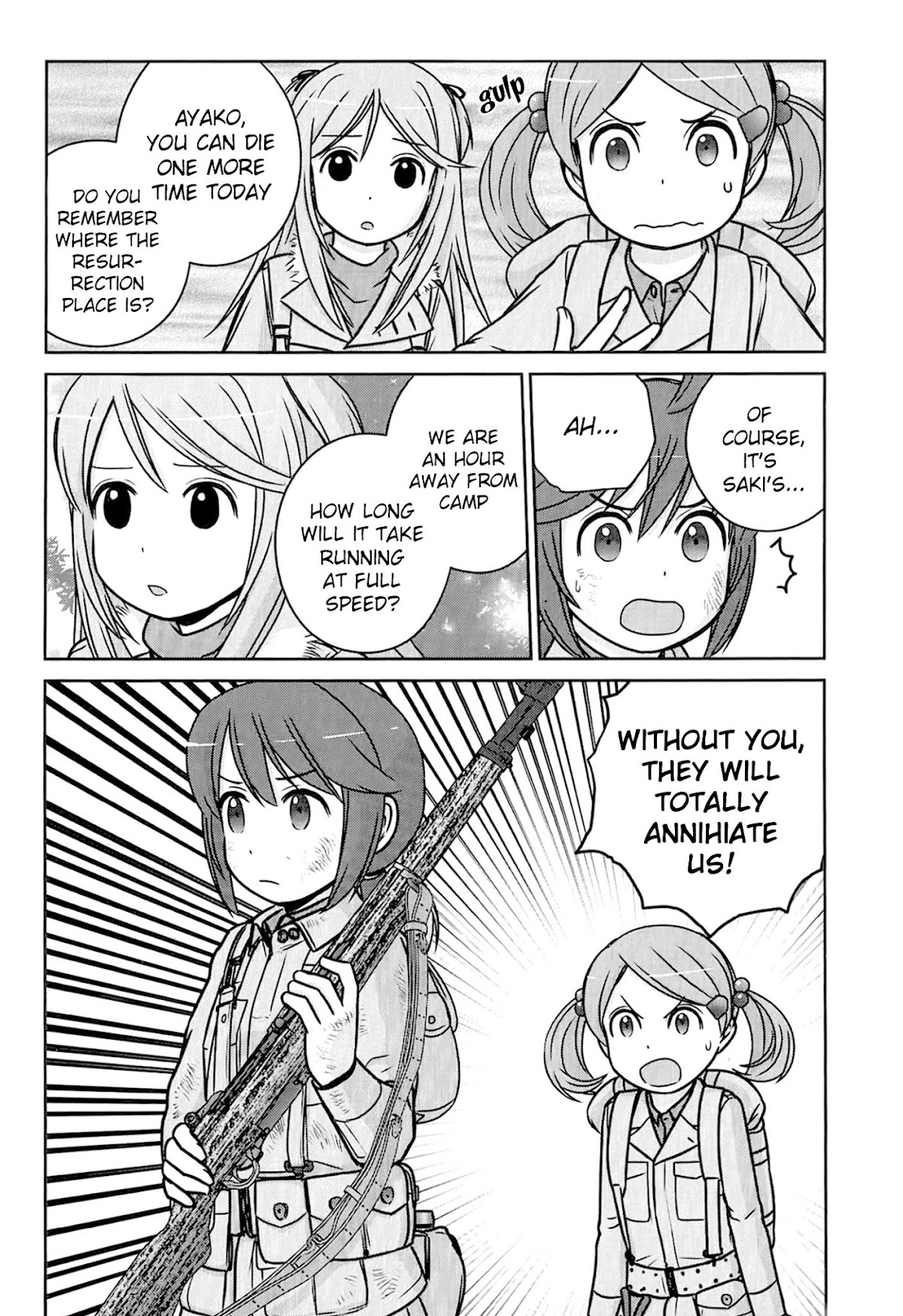 Houkago Assault Girls Chapter 5 page 11 - Chapter 5: Far Away! The search for the Two girls