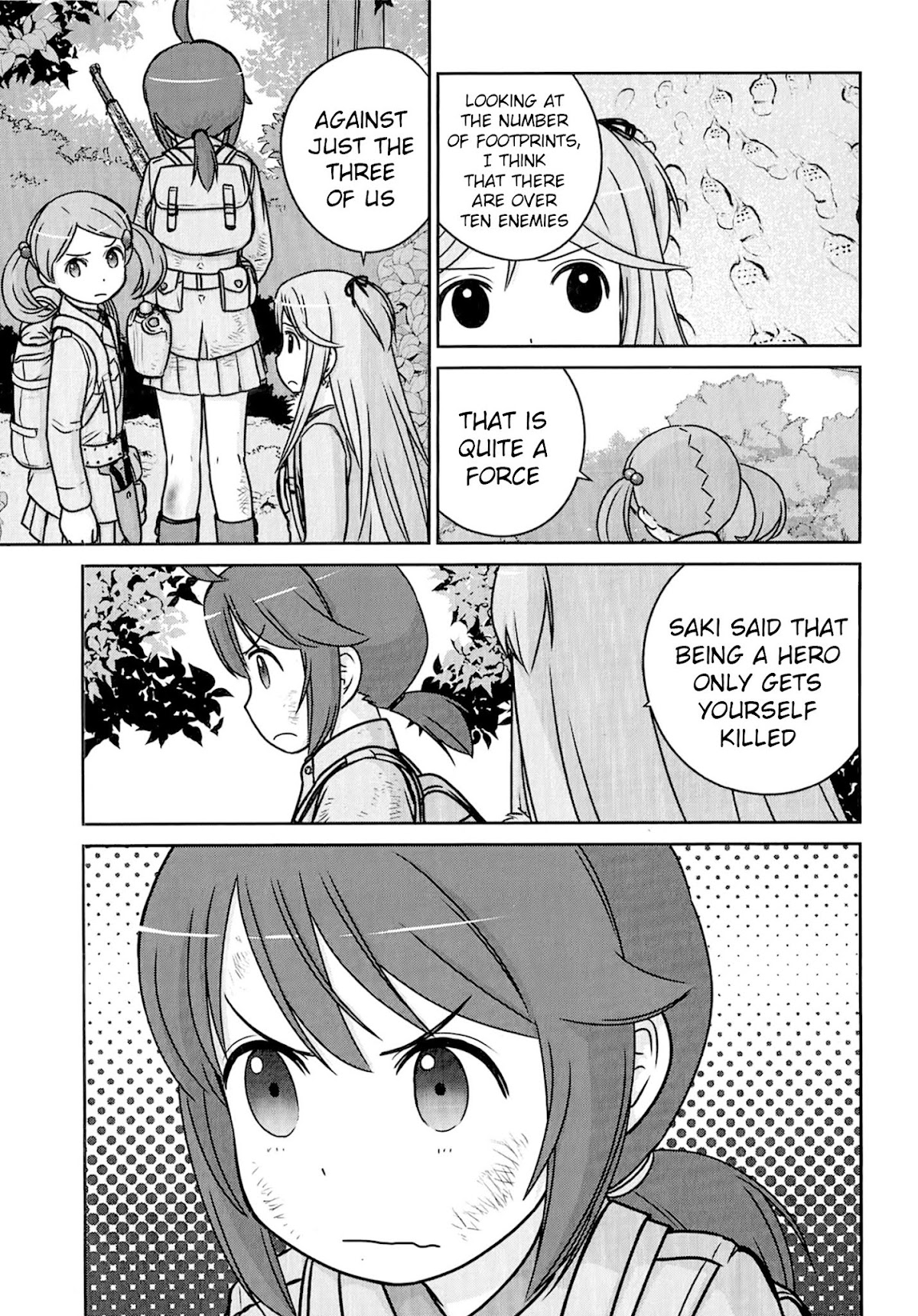 Houkago Assault Girls Chapter 5 page 12 - Chapter 5: Far Away! The search for the Two girls