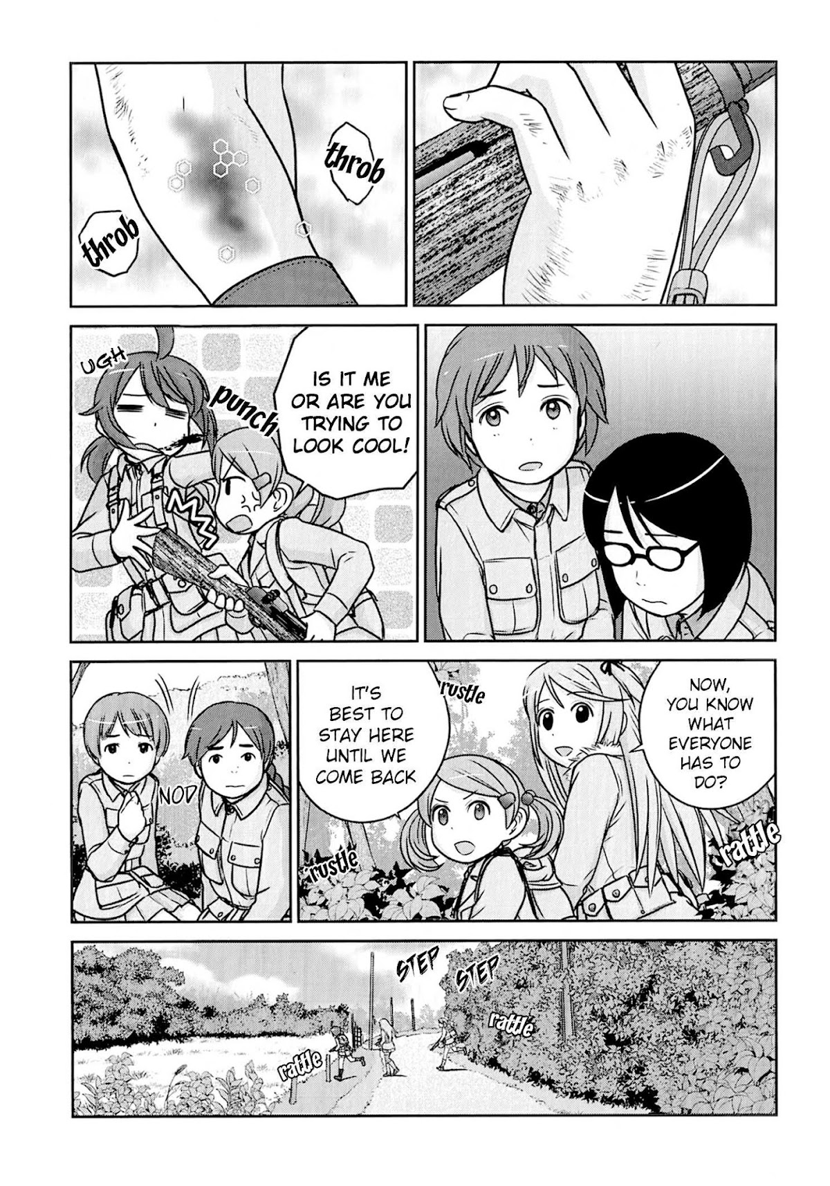 Houkago Assault Girls Chapter 5 page 14 - Chapter 5: Far Away! The search for the Two girls