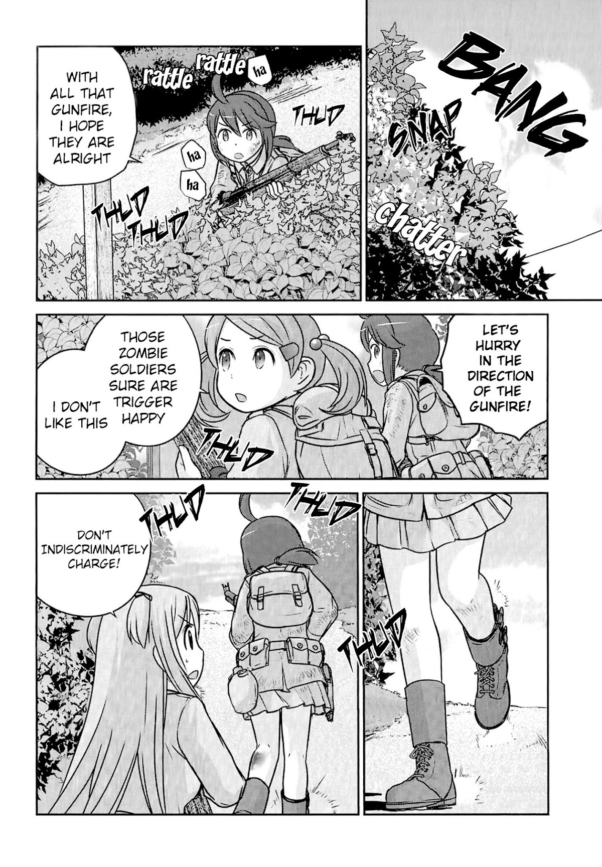 Houkago Assault Girls Chapter 5 page 15 - Chapter 5: Far Away! The search for the Two girls