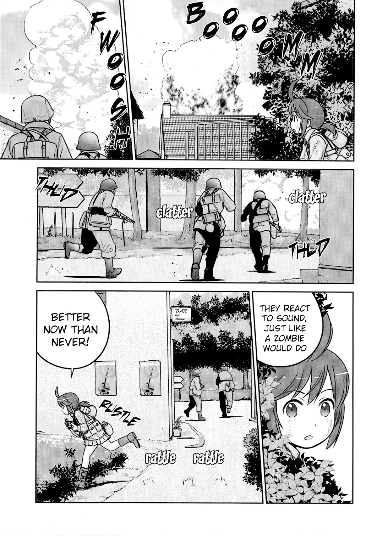 Houkago Assault Girls Chapter 5 page 22 - Chapter 5: Far Away! The search for the Two girls
