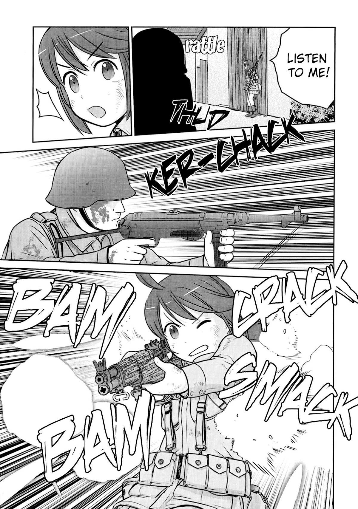 Houkago Assault Girls Chapter 5 page 28 - Chapter 5: Far Away! The search for the Two girls