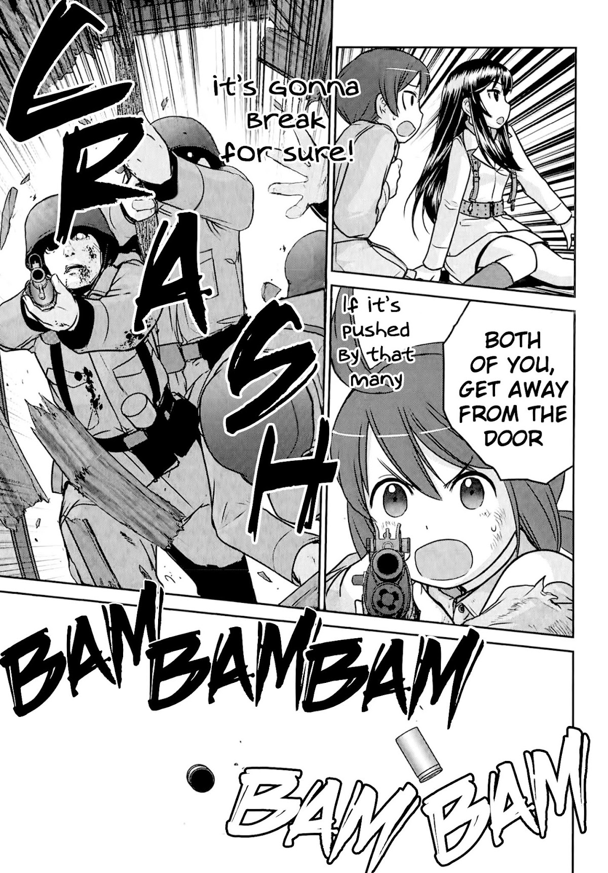Houkago Assault Girls Chapter 5 page 40 - Chapter 5: Far Away! The search for the Two girls