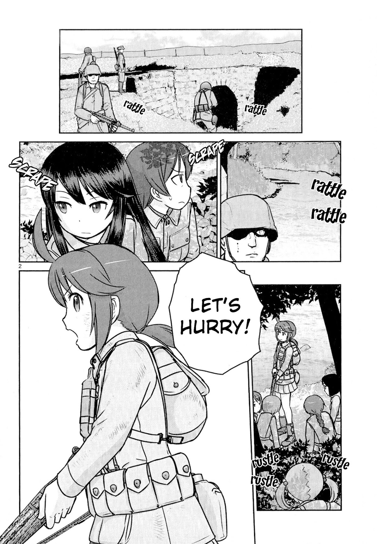 Houkago Assault Girls Chapter 5 page 7 - Chapter 5: Far Away! The search for the Two girls
