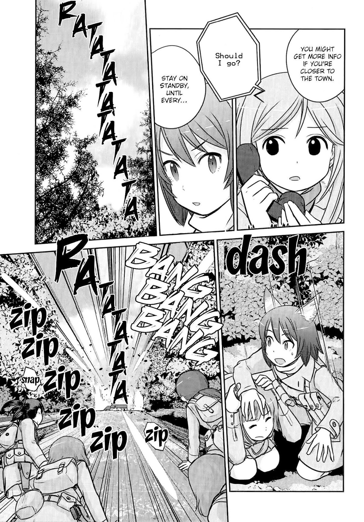 Houkago Assault Girls Chapter 6 page 38 - Chapter 6: Counter Attack! Night March