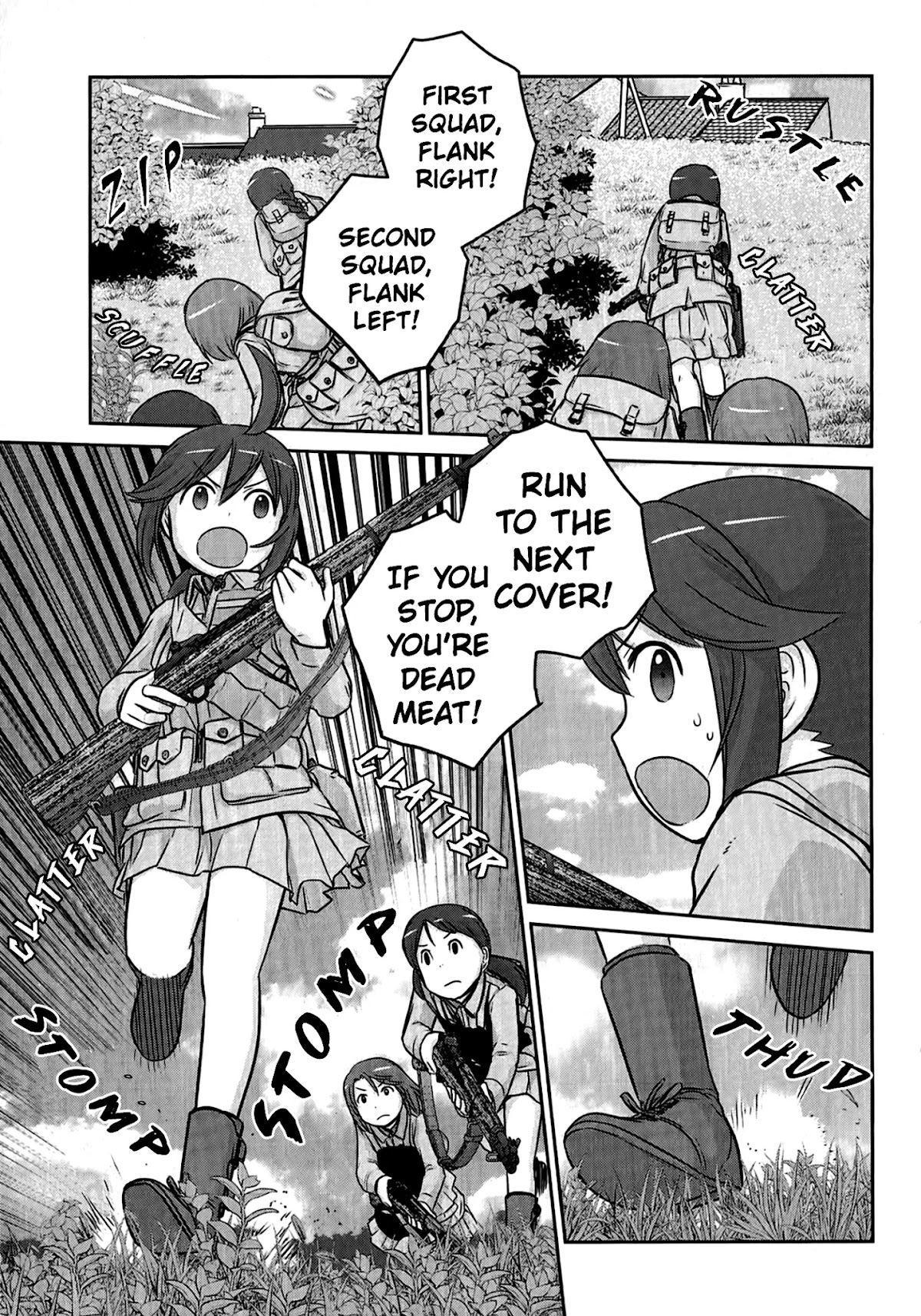 Houkago Assault Girls Chapter 7 page 10 - Chapter 7: Crossfire! Assault on the Town