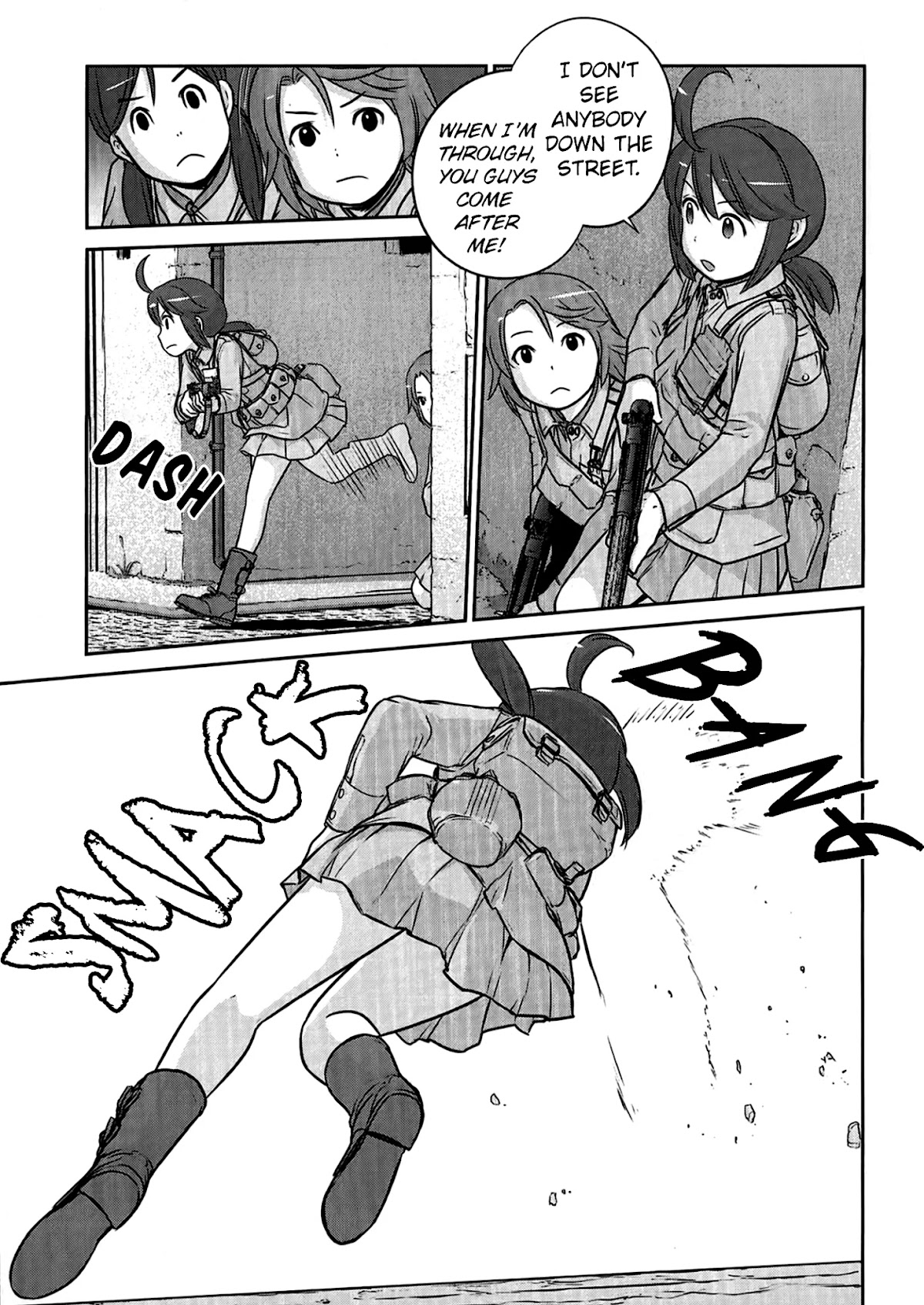 Houkago Assault Girls Chapter 7 page 18 - Chapter 7: Crossfire! Assault on the Town