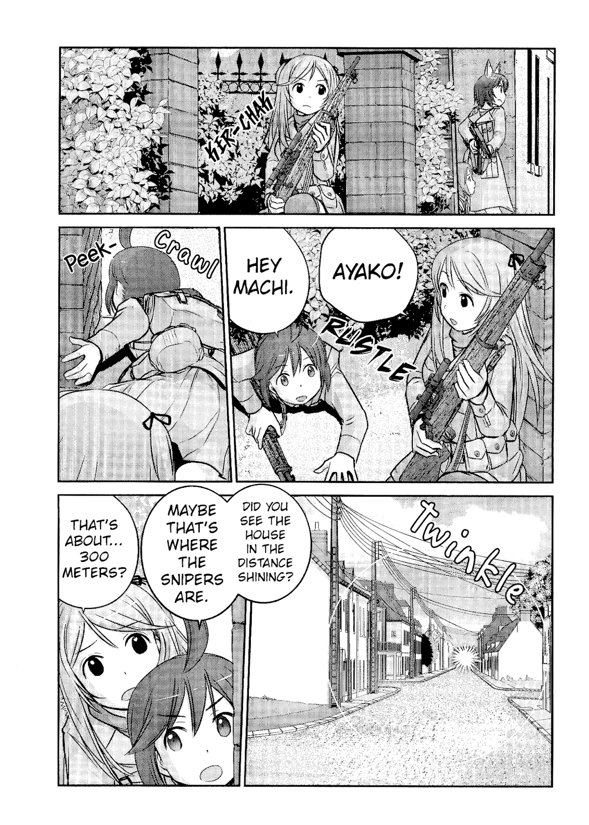 Houkago Assault Girls Chapter 7 page 22 - Chapter 7: Crossfire! Assault on the Town