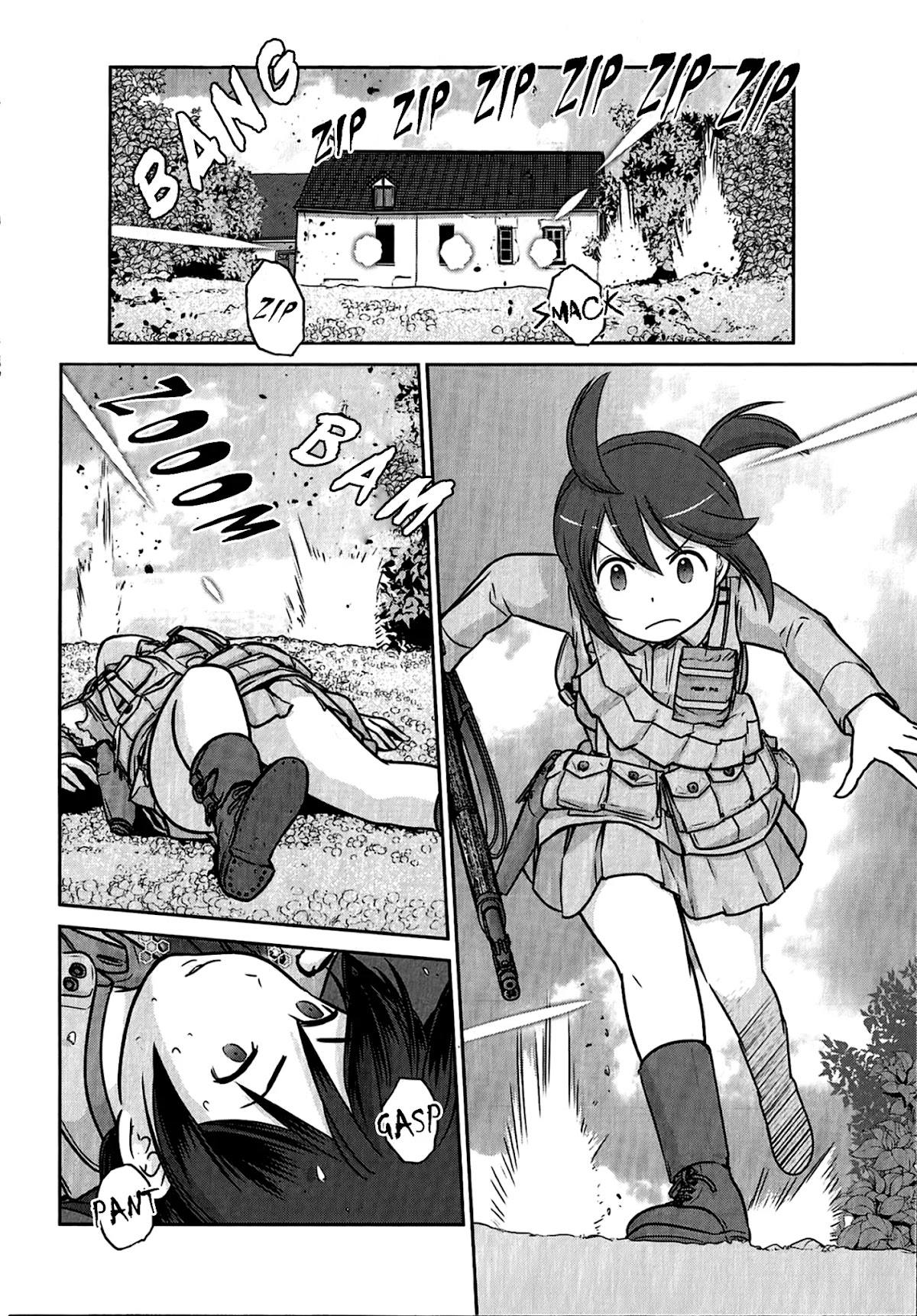 Houkago Assault Girls Chapter 7 page 3 - Chapter 7: Crossfire! Assault on the Town