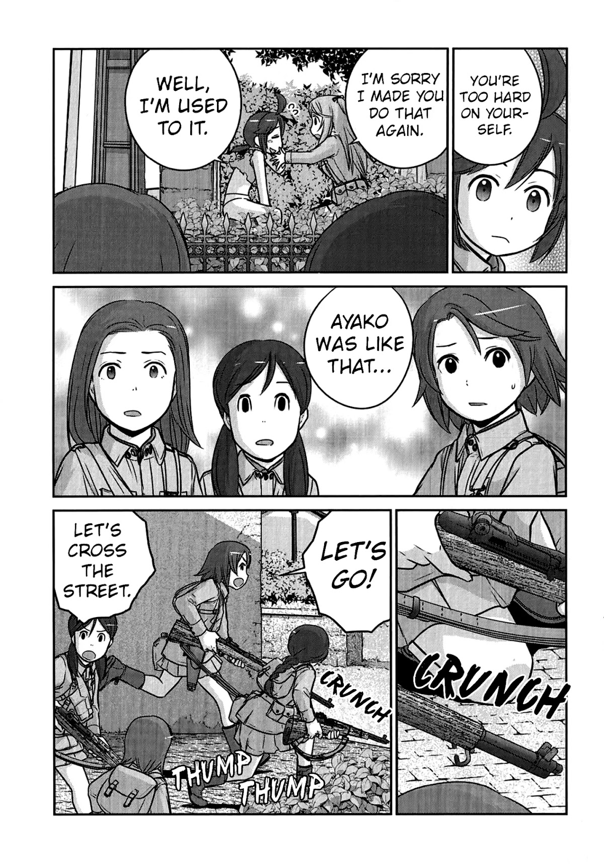 Houkago Assault Girls Chapter 7 page 35 - Chapter 7: Crossfire! Assault on the Town